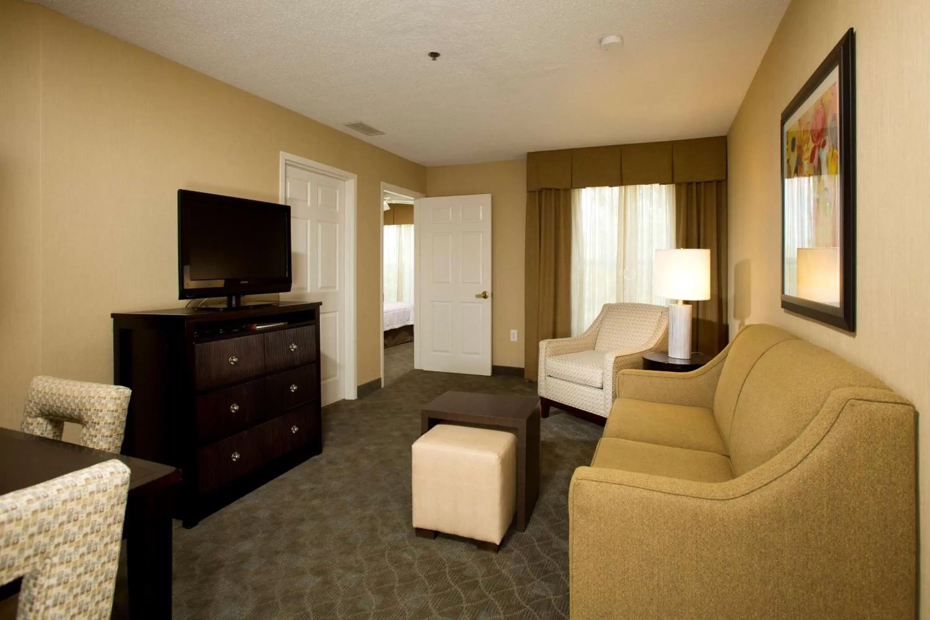 Living room, Seating Area in Homewood Suites by Hilton Alexandria
