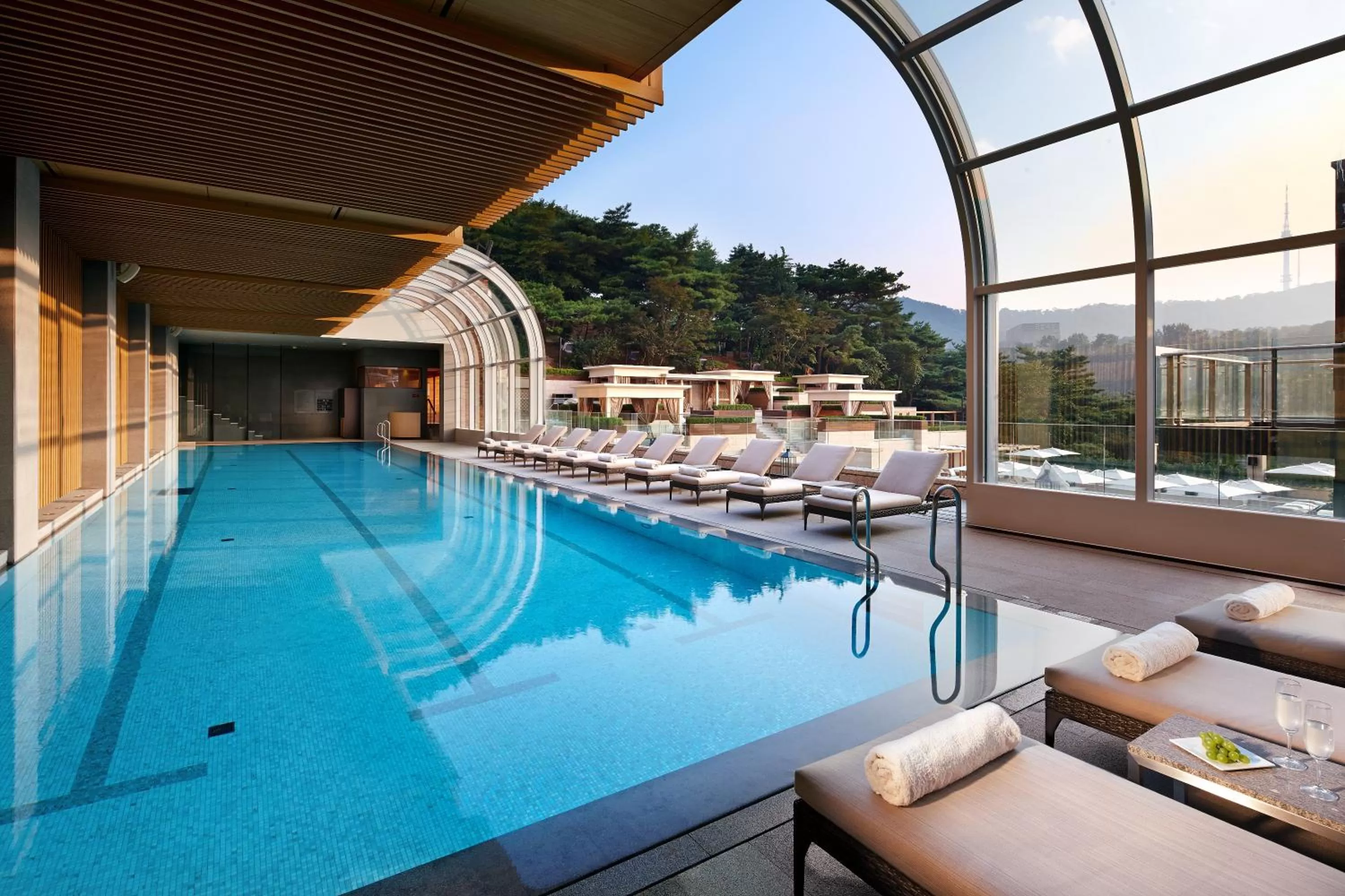Swimming pool in The Shilla Seoul