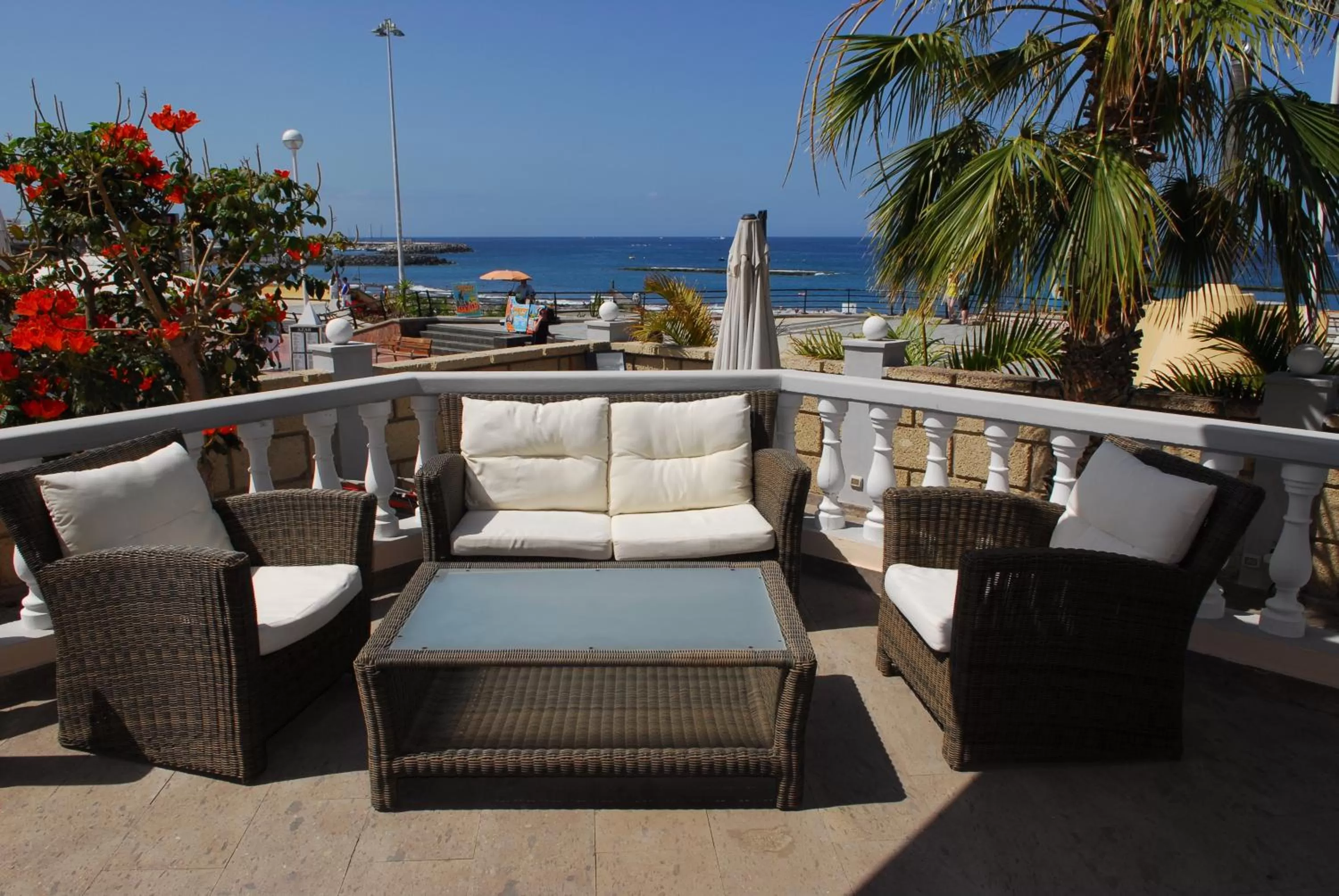 Patio in Lagos de Fañabé Beach Resort