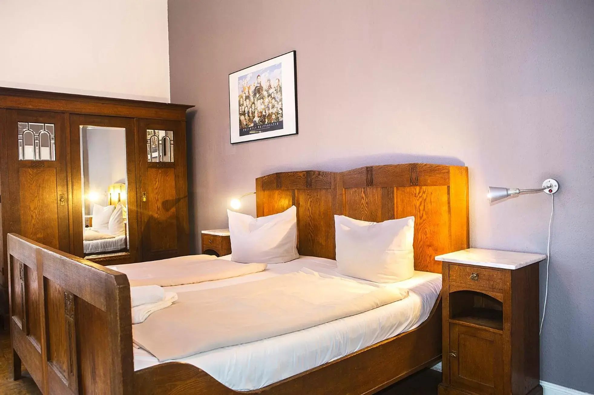 Standard Double or Twin Room with Private external Bathroom in Pension Peters – Das andere Hotel Standard Double or Twin Room with Private external Bathroom in Pension Peters – Das andere Hotel
