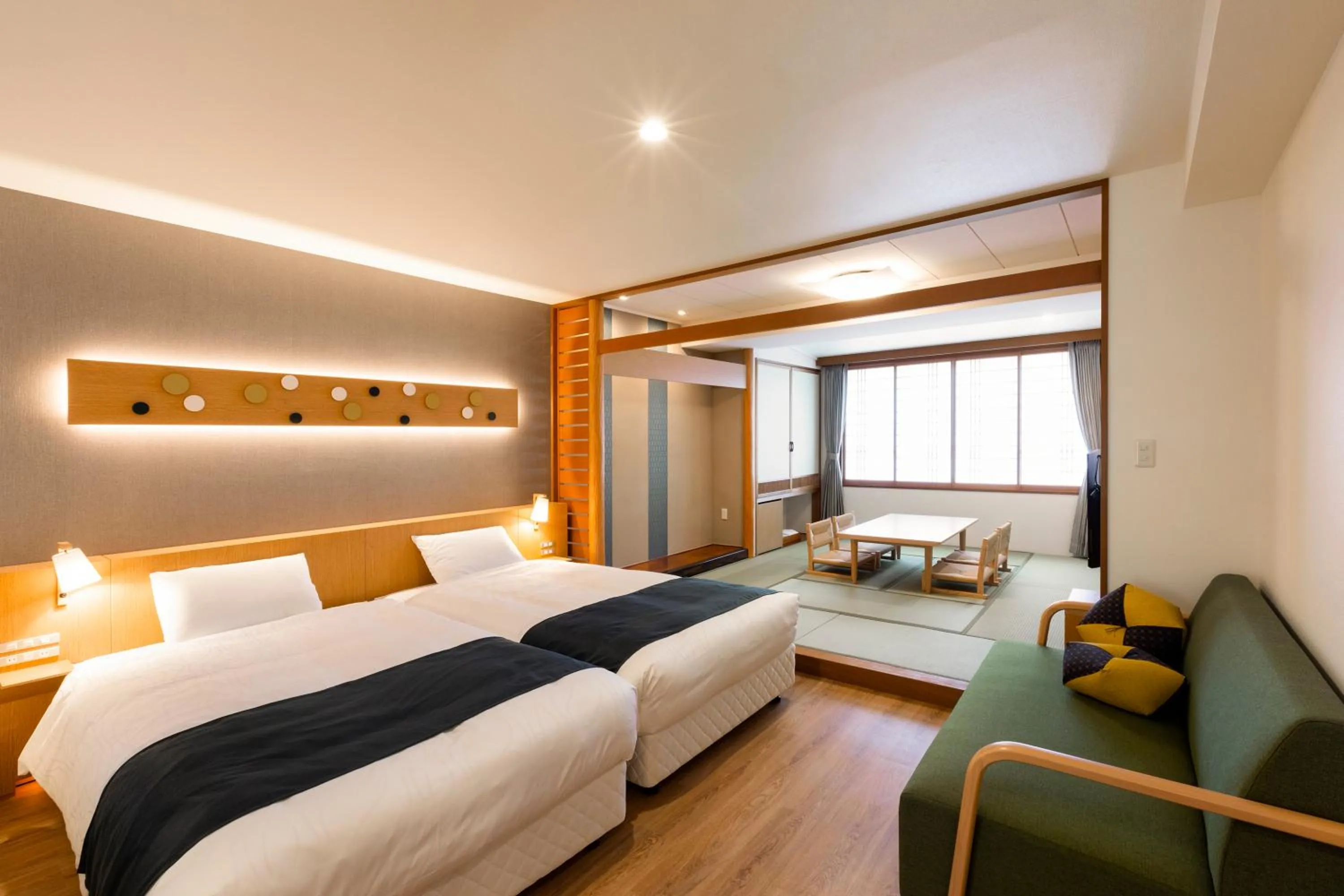 Photo of the whole room, Bed in Kitayuzawa Mori no soraniwa