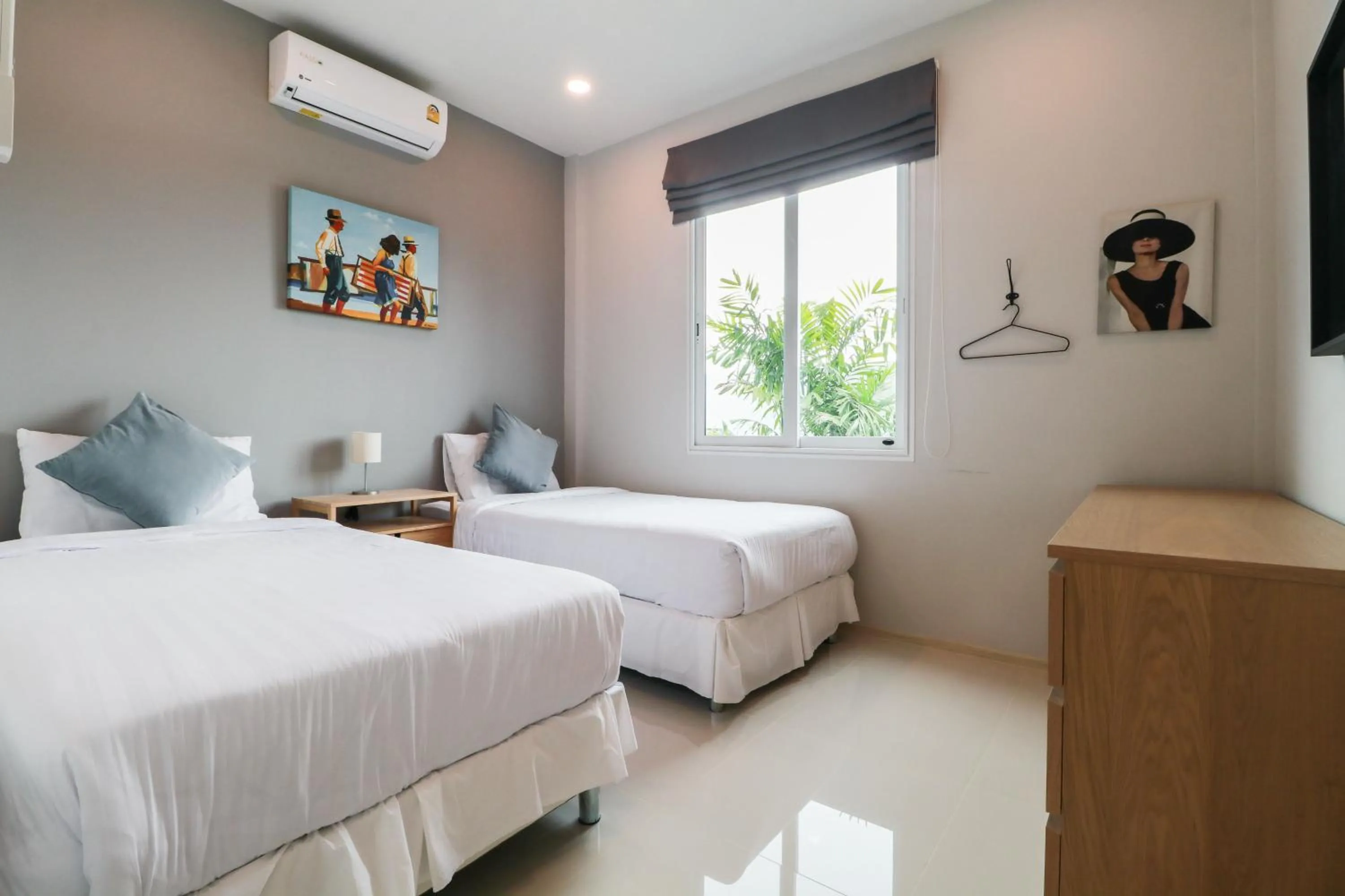 Bedroom in Chaum Haus Pool Villas