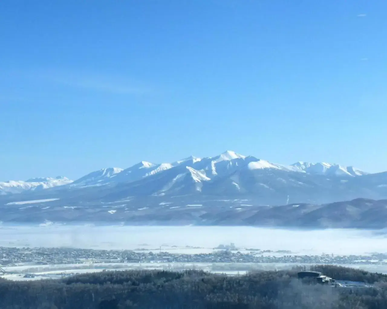 Natural landscape in Shin Furano Prince Hotel