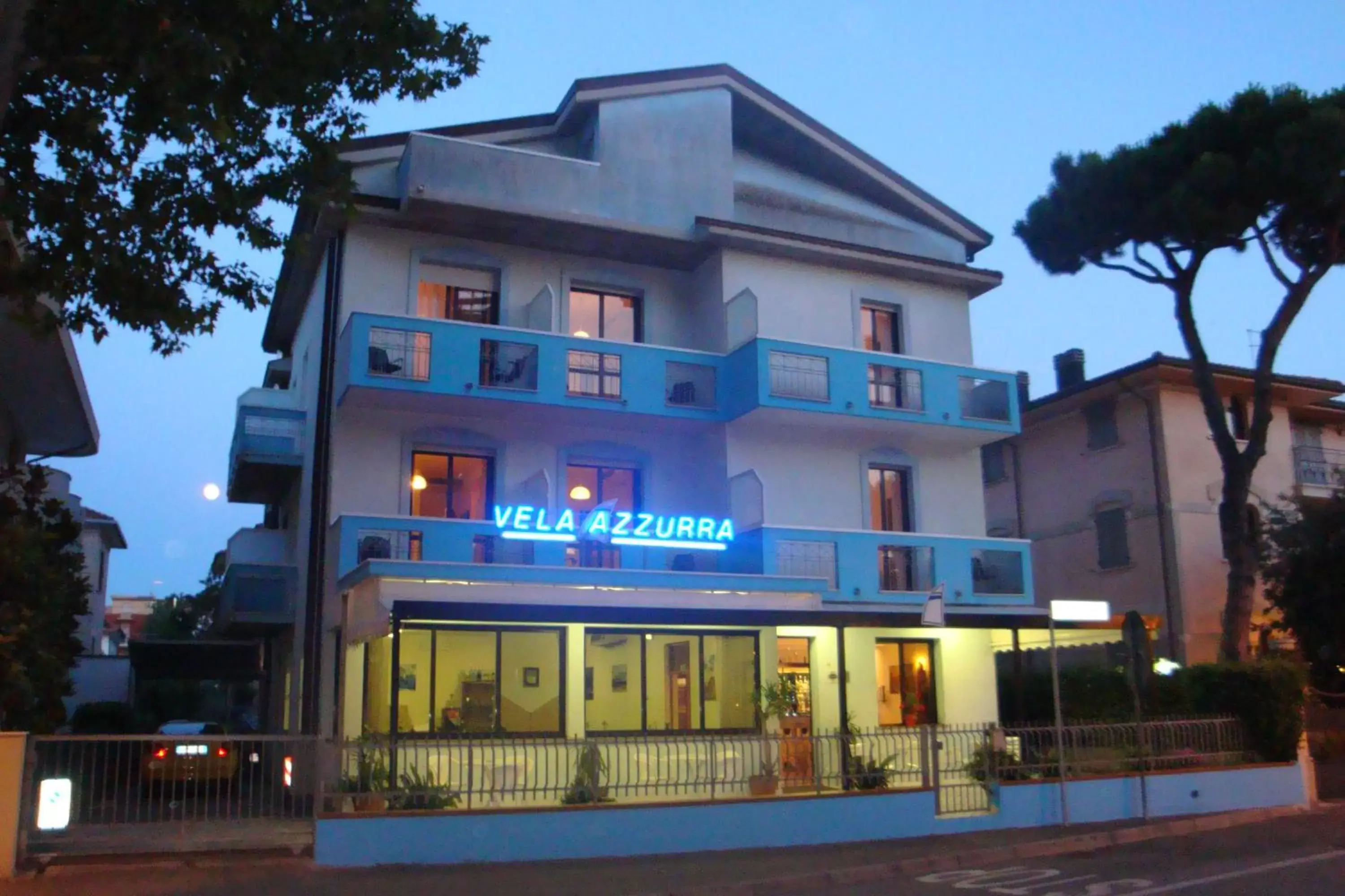 Property Building in Hotel Vela Azzurra