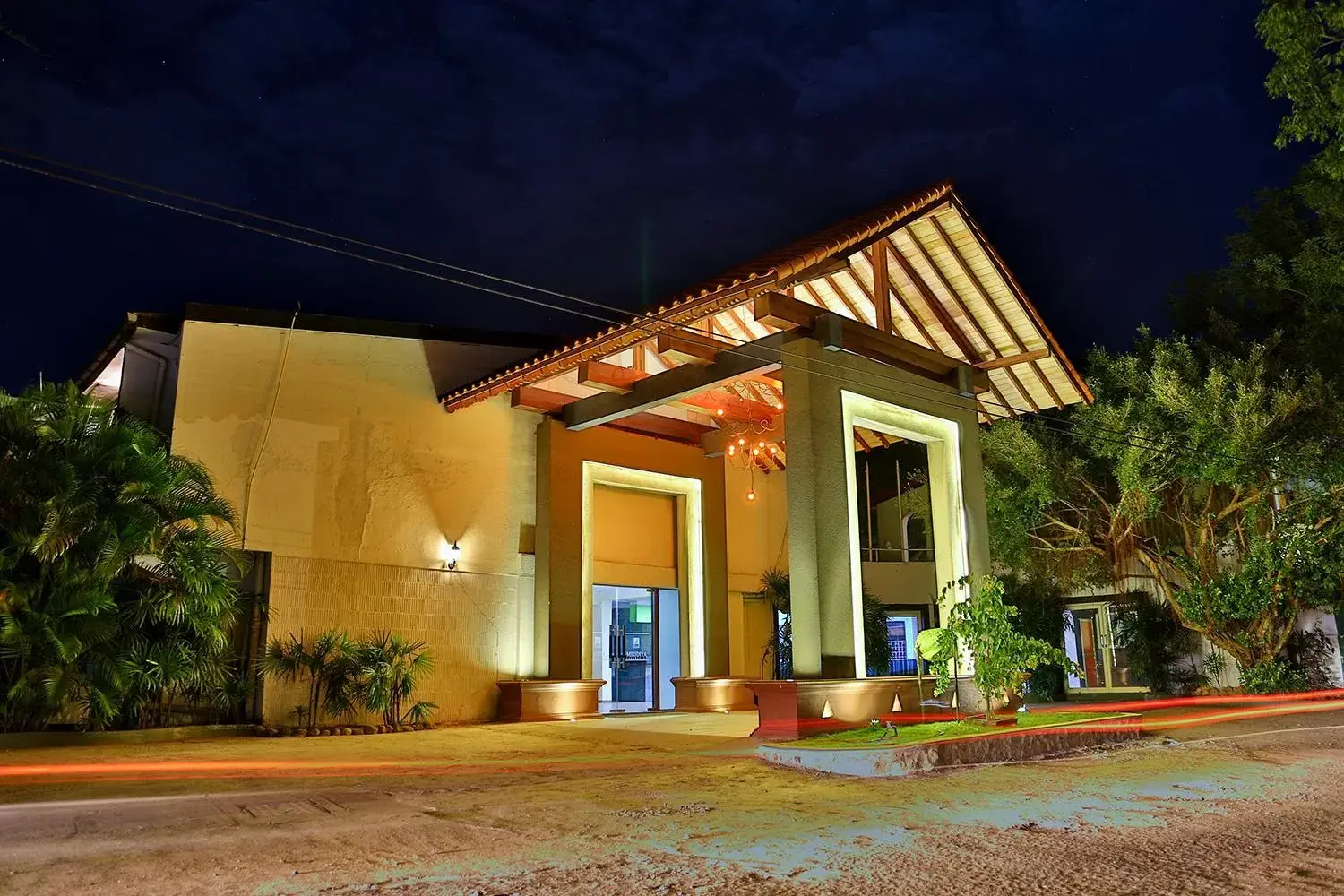 Facade/entrance, Property Building in Miridiya Lake Resort