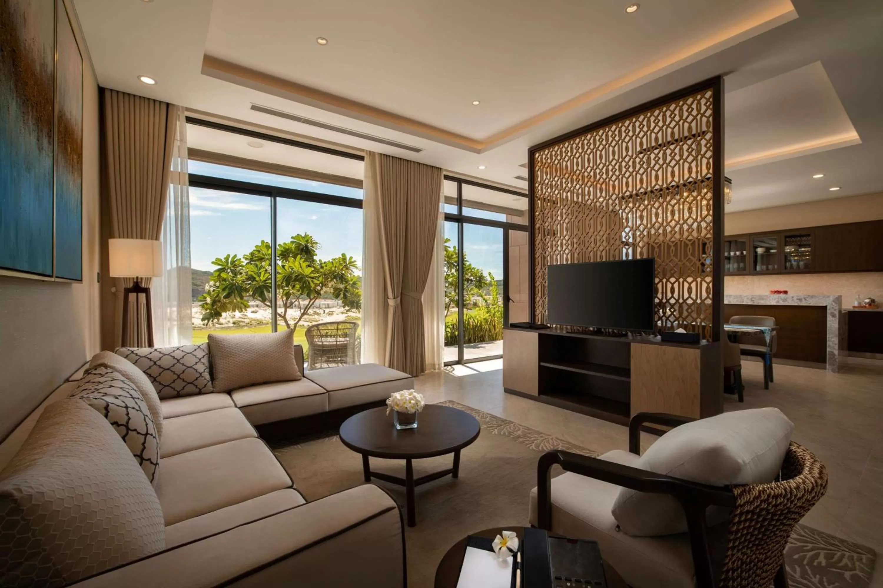 Photo of the whole room in Wyndham Grand KN Paradise Cam Ranh