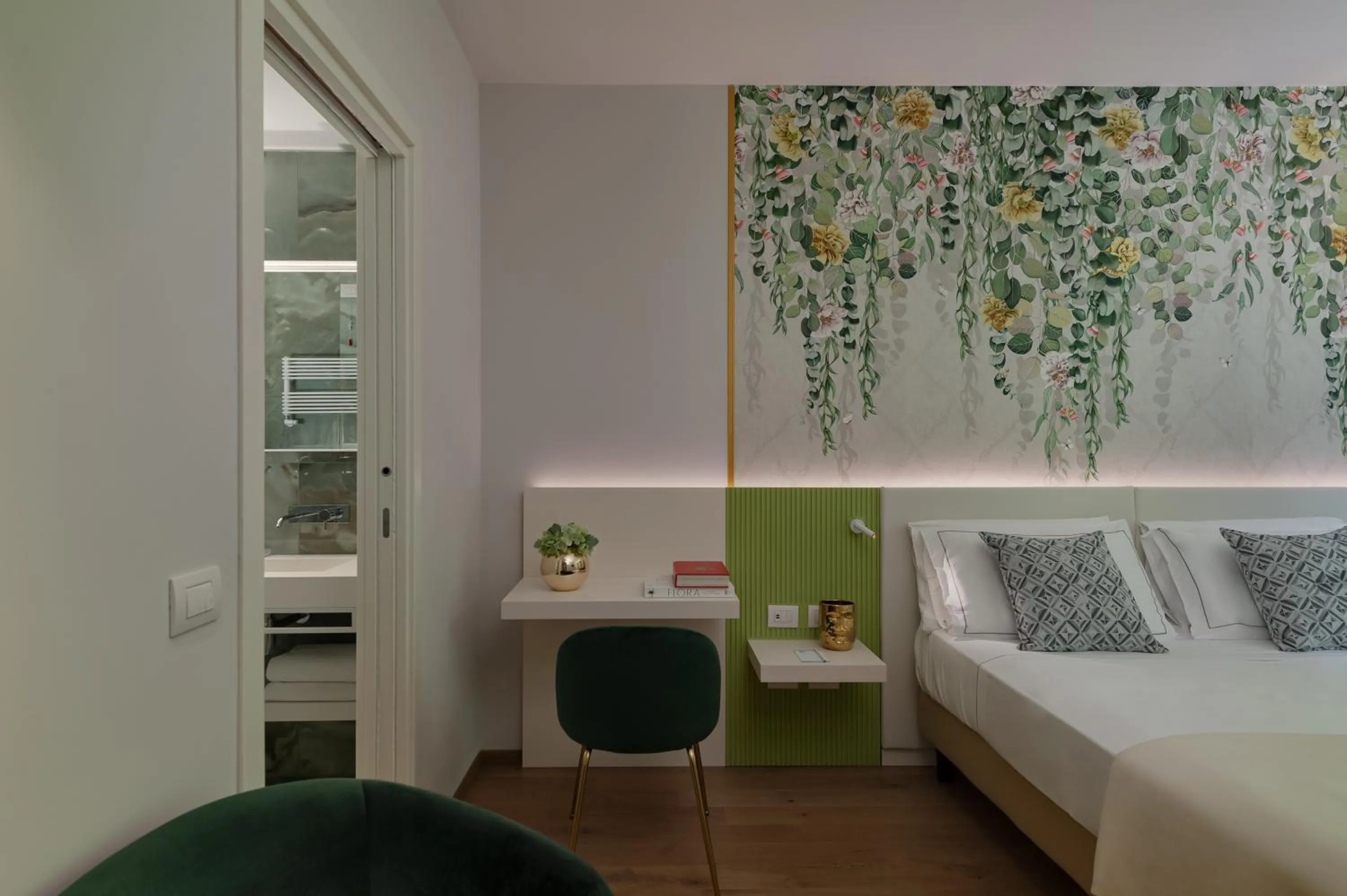 Bedroom, Bed in Olivi Hotel & Natural Spa