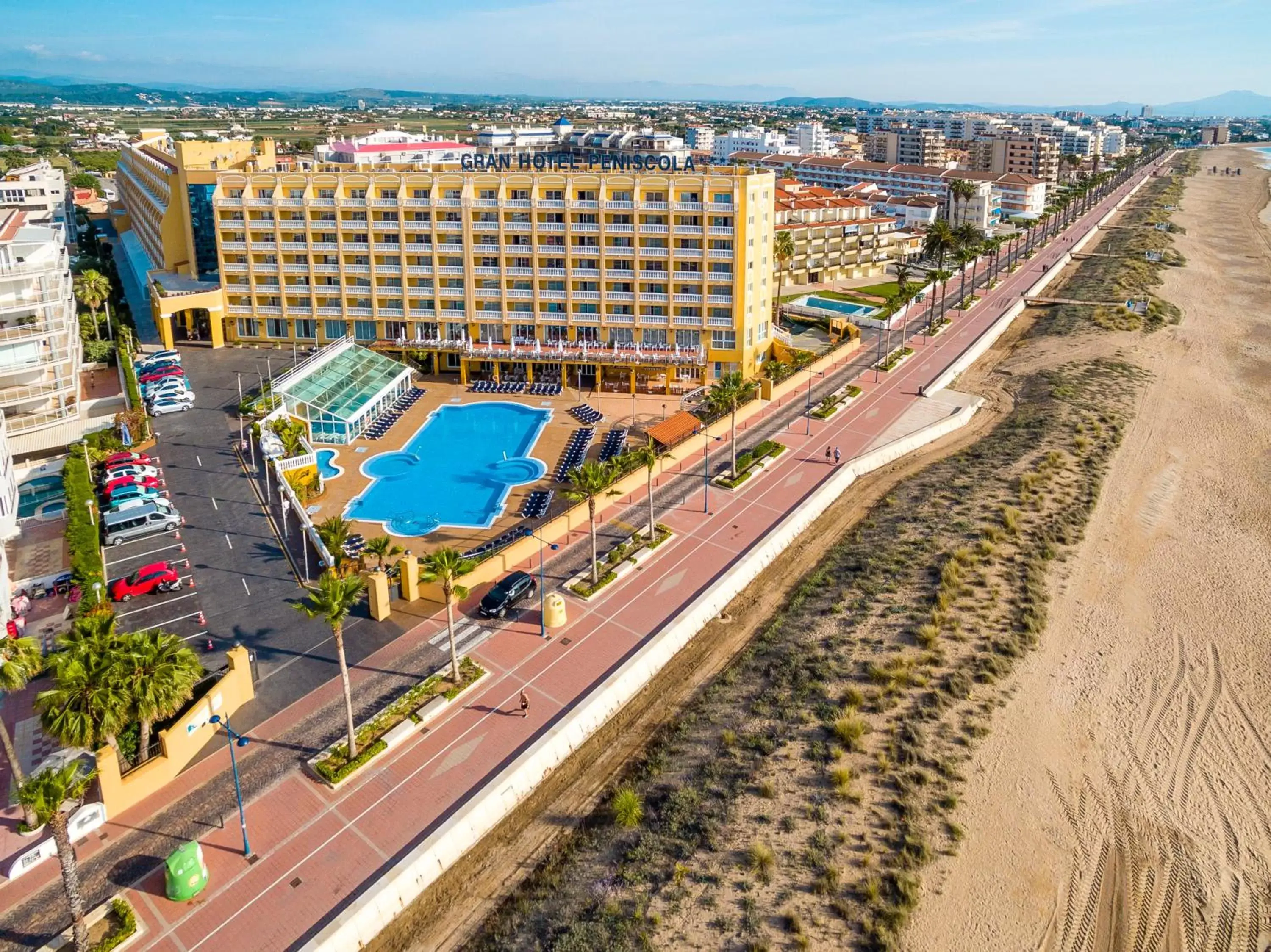 Facade/entrance, Bird's-eye View in Gran Hotel Peñiscola