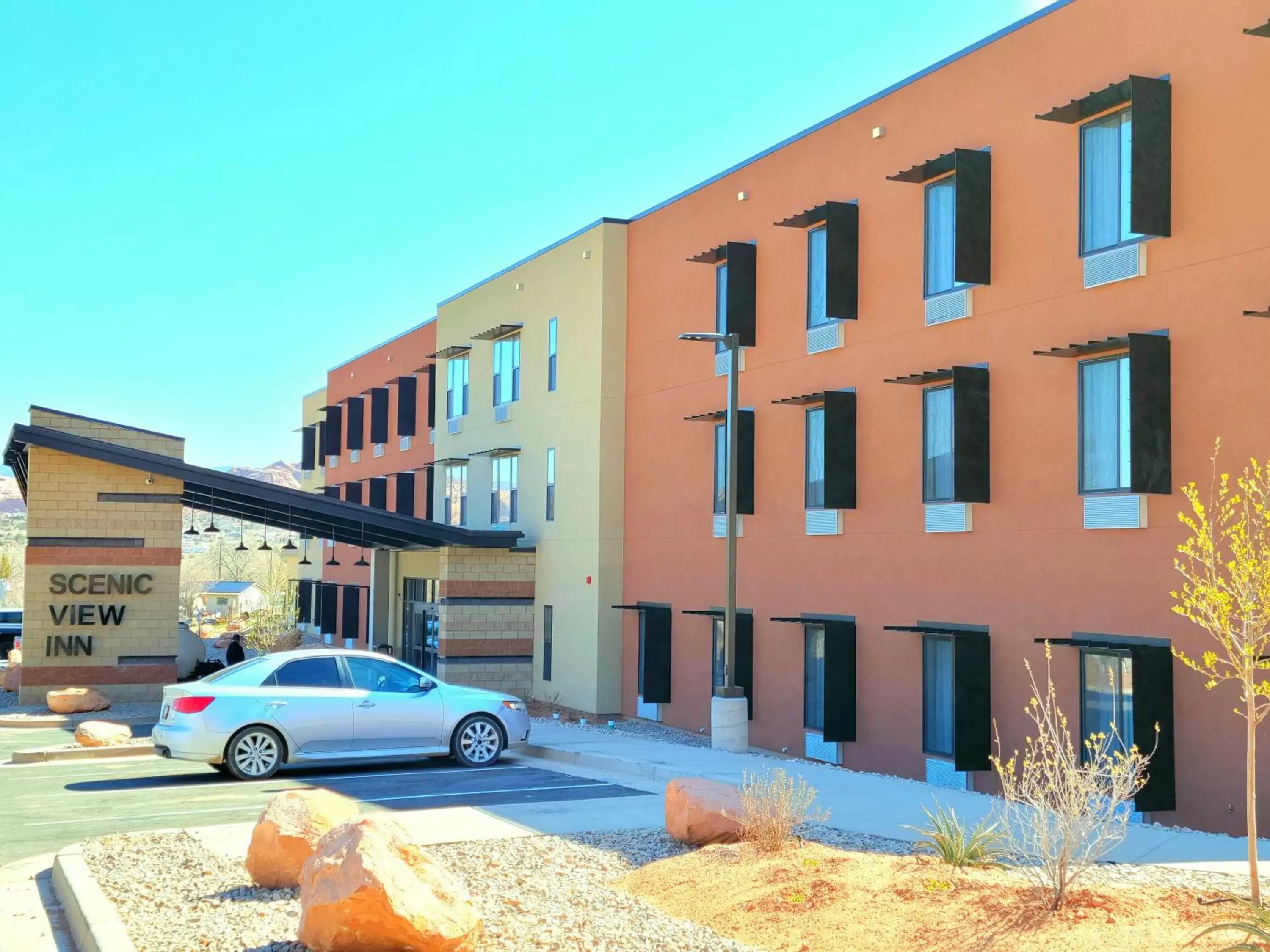 Property Building in Scenic View Inn & Suites Moab