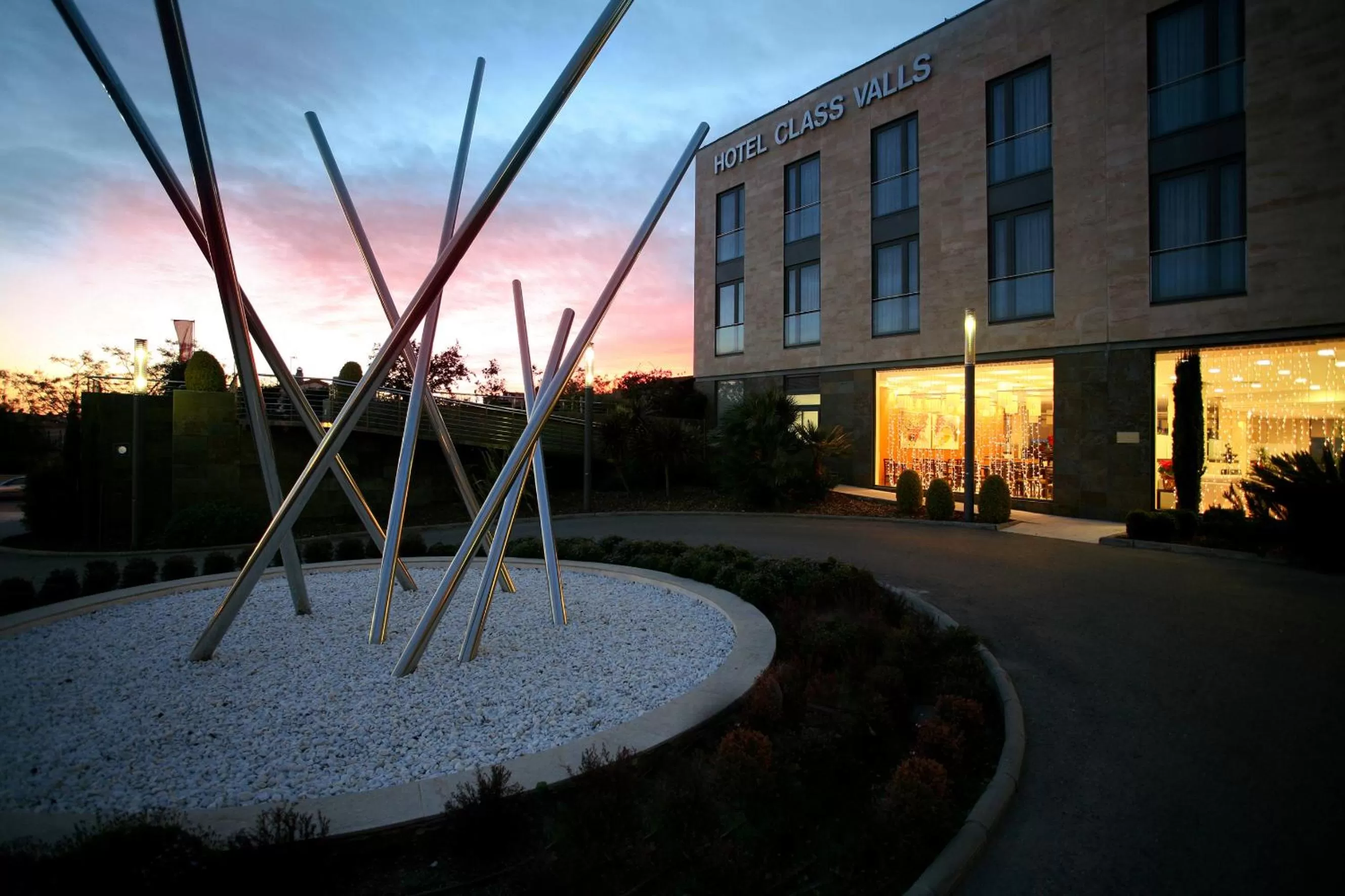 View (from property/room), Property Building in Hotel Class Valls