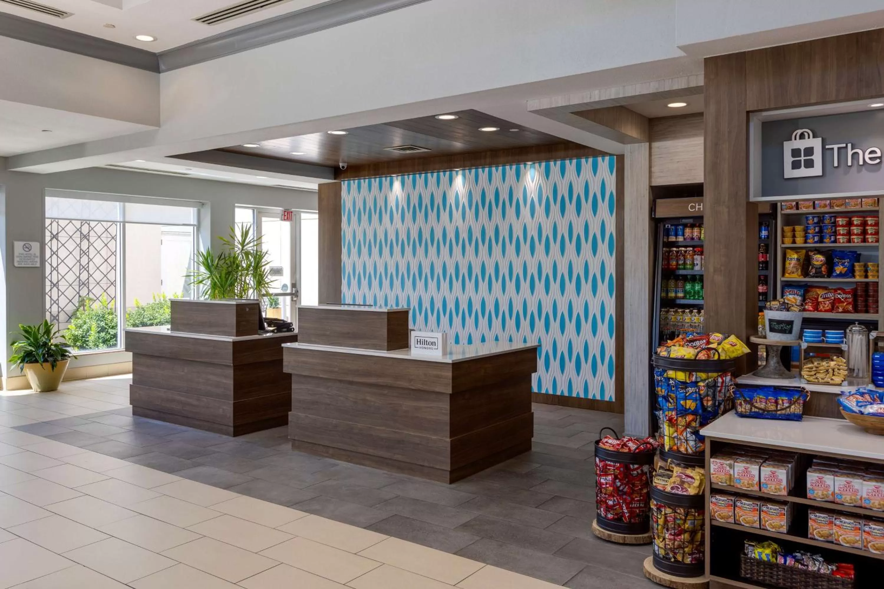 Lobby or reception in Hilton Garden Inn Oklahoma City Airport