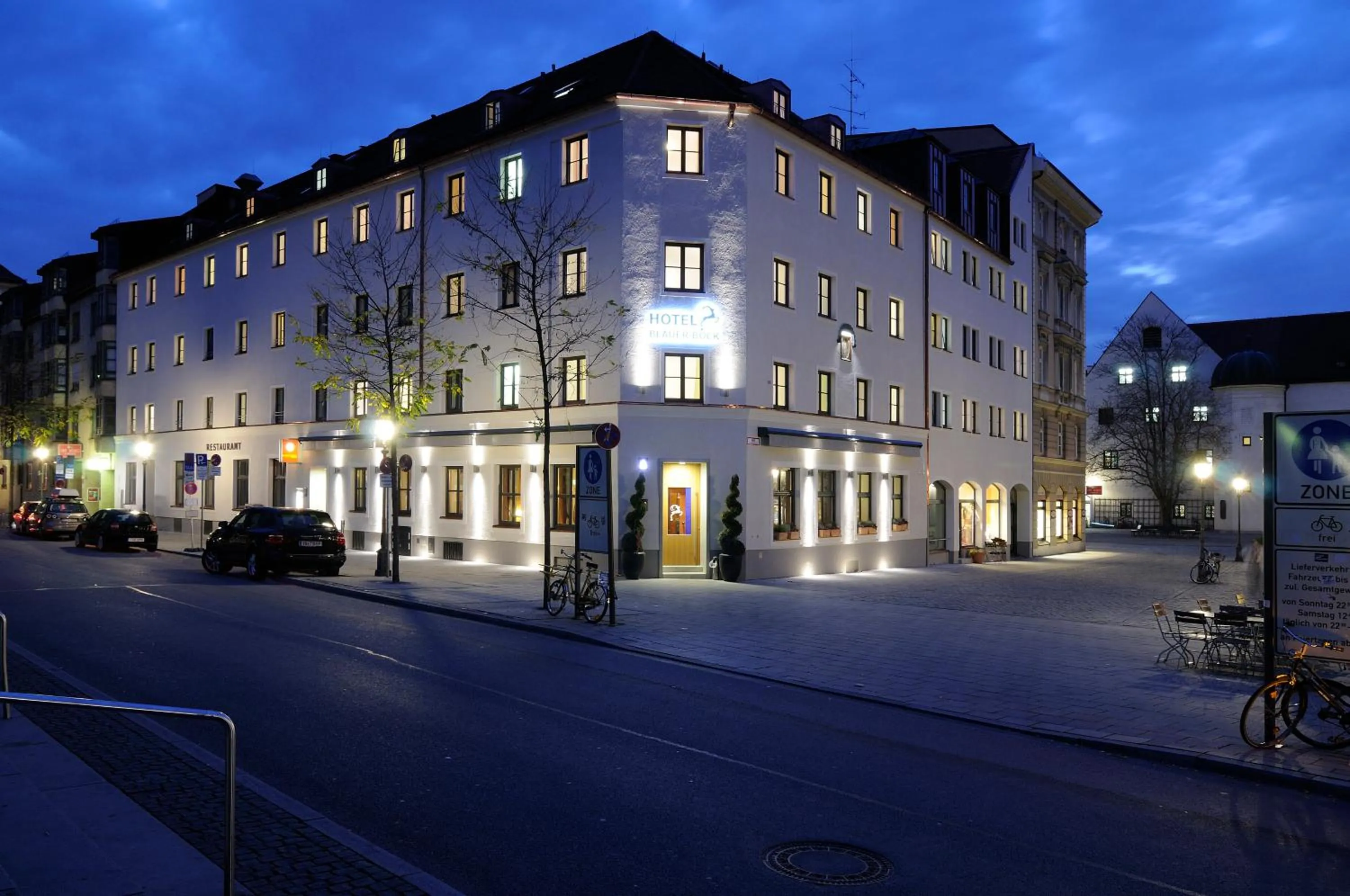Property building in Hotel Blauer Bock