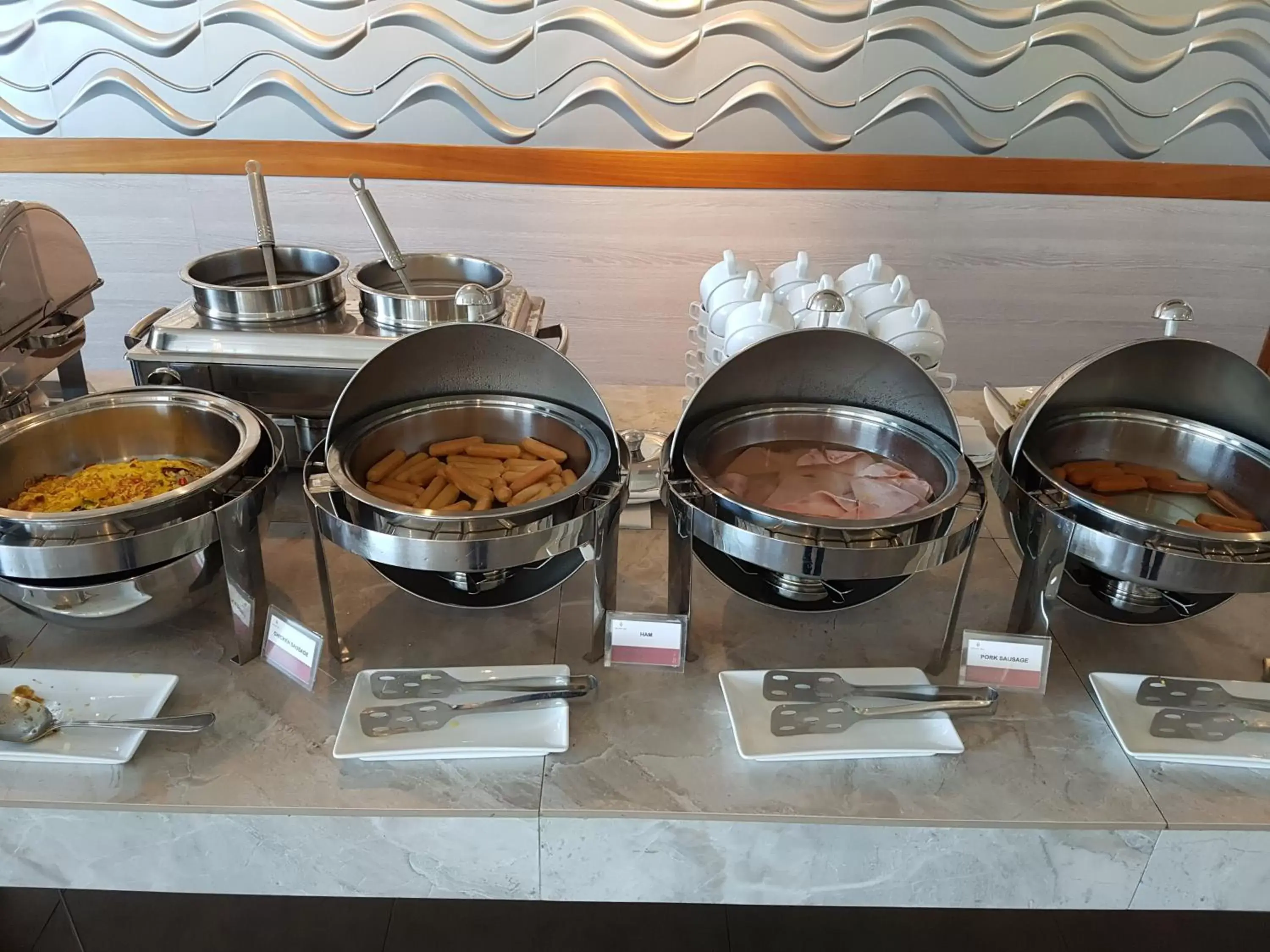 Buffet breakfast in Balihai Bay Pattaya