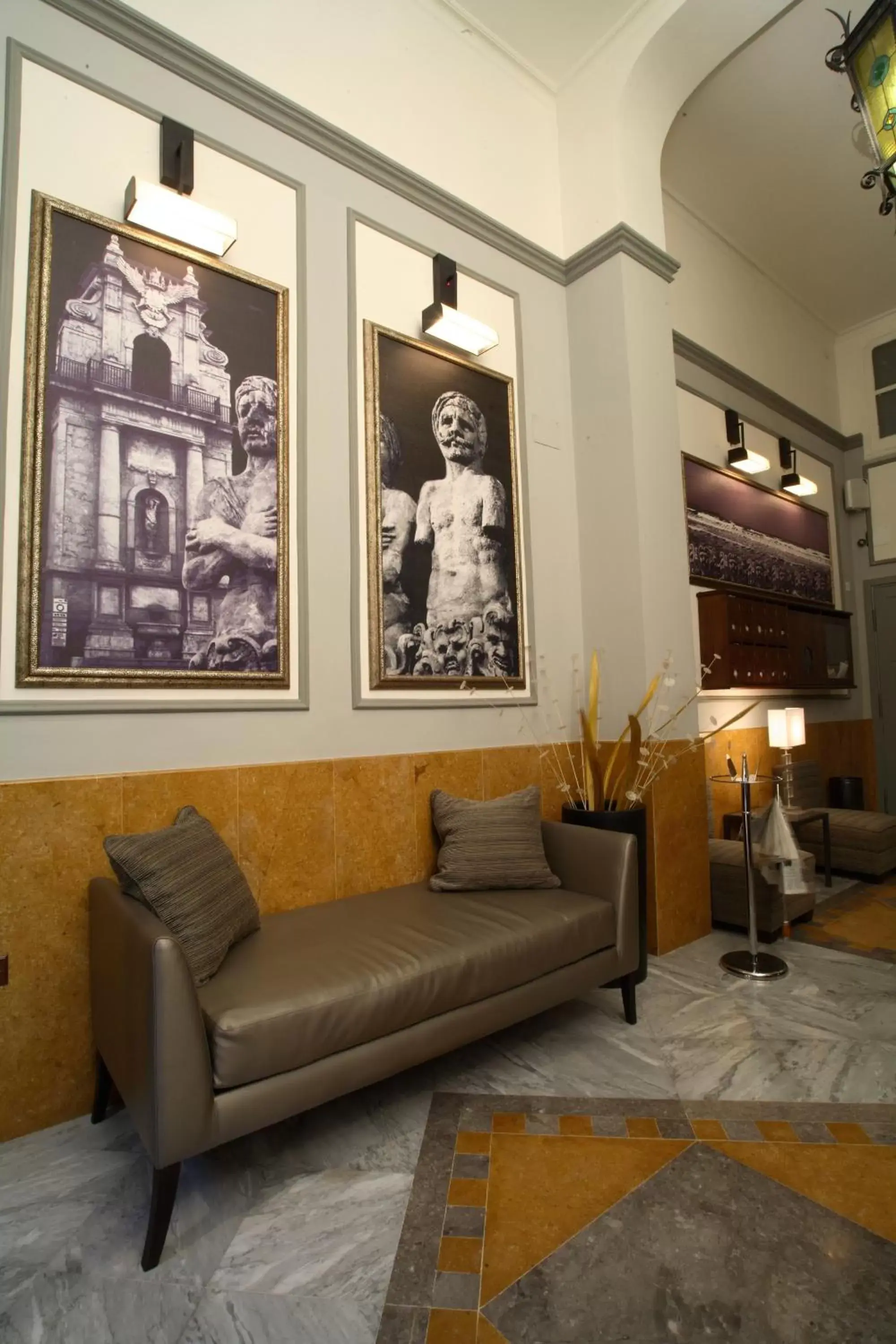 Lobby or reception in Hotel Ambasciatori Lobby or reception in Hotel Ambasciatori