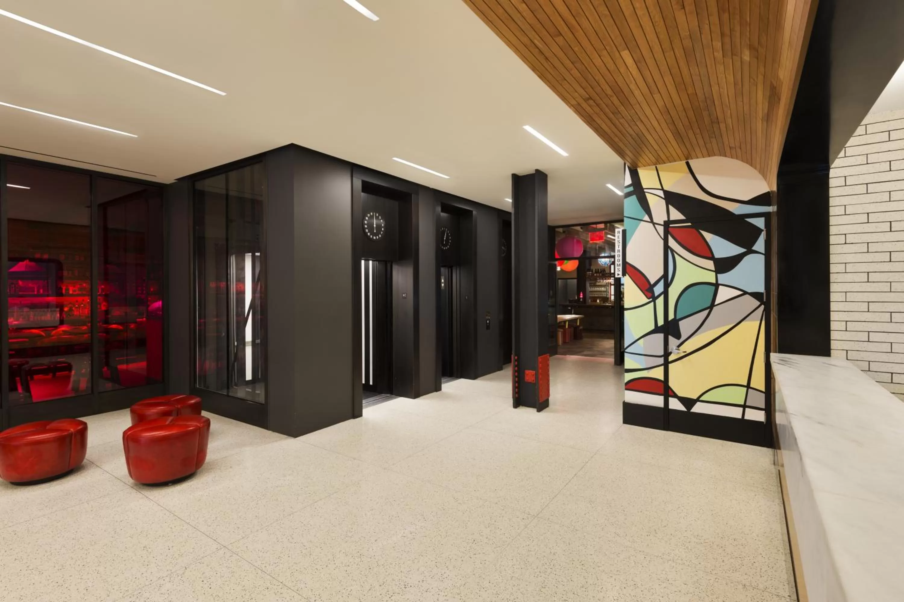 Lobby or reception in Pod 39