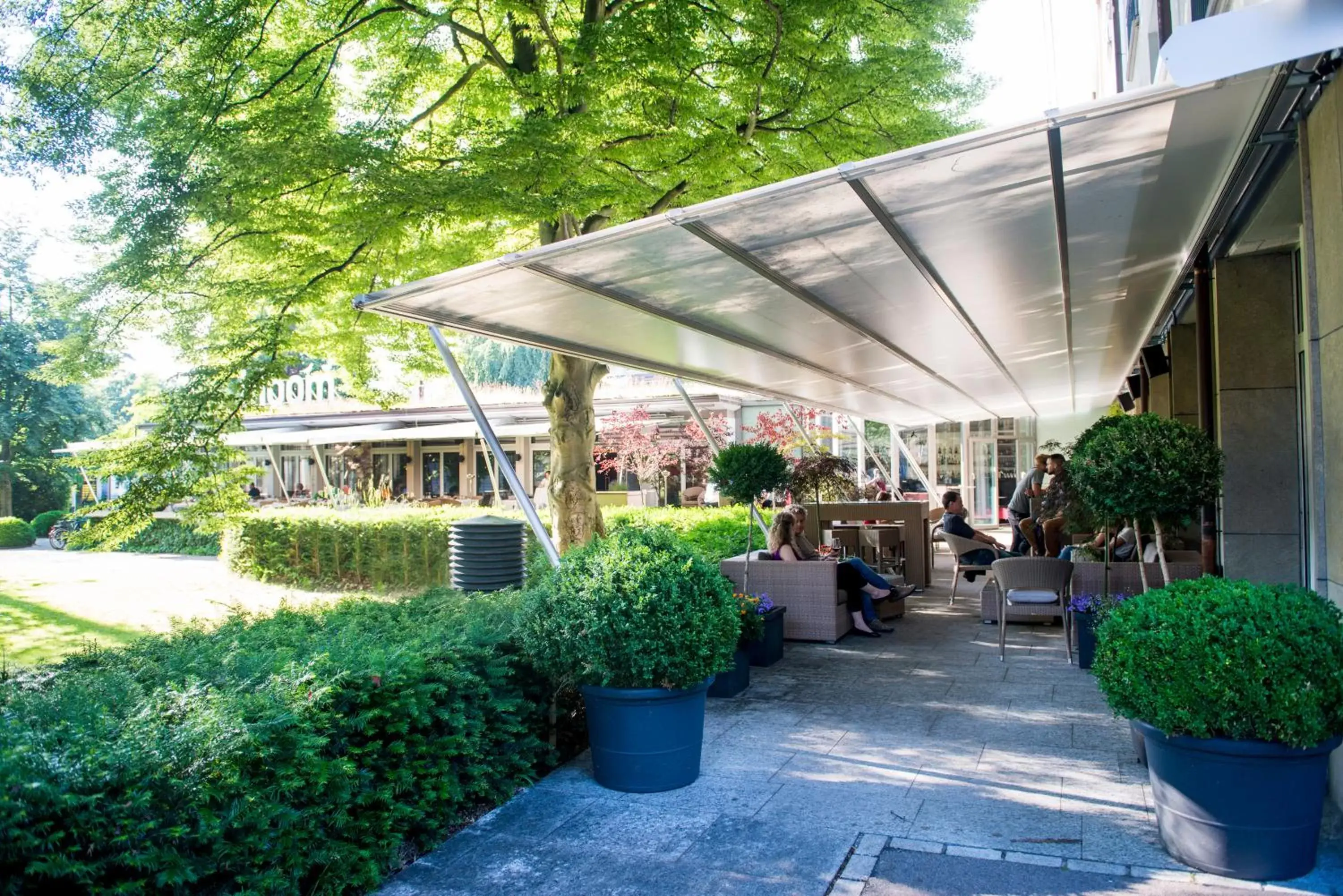 Balcony/Terrace in Park Hotel Winterthur