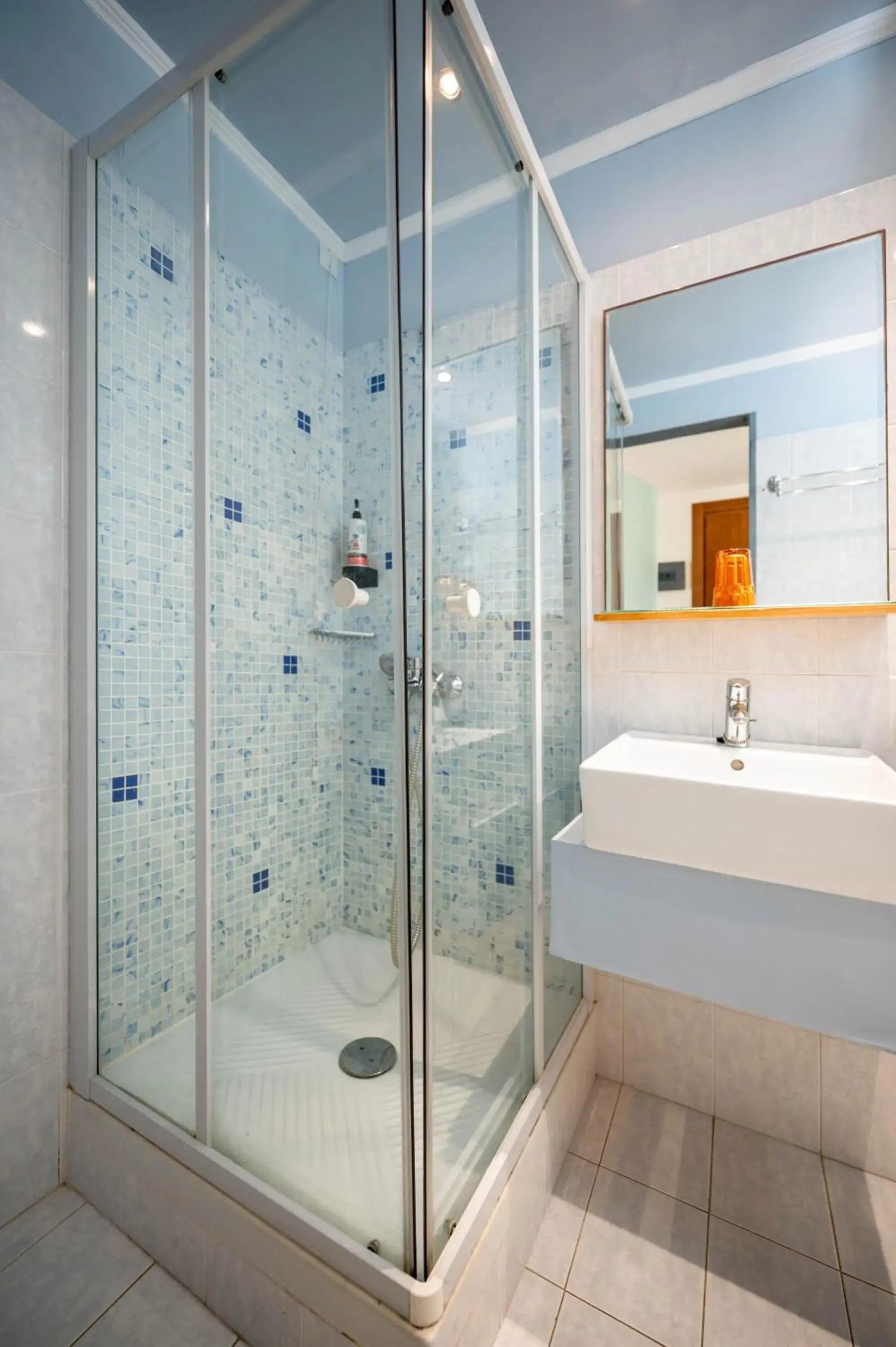 Shower, Bathroom in Kitro Beach Hotel - Adults Only