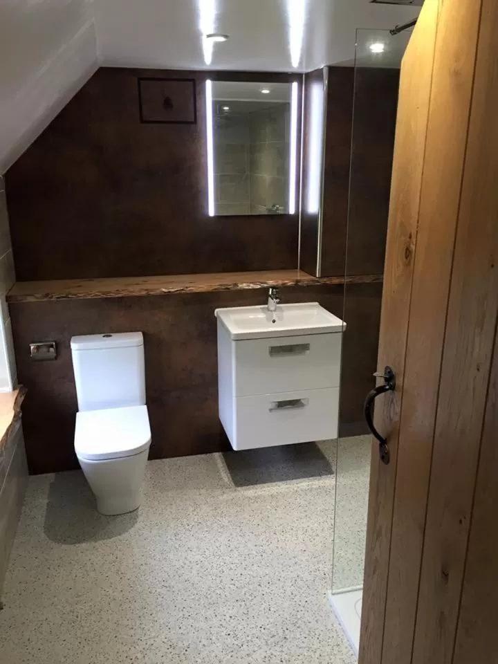 Bathroom in Bryn Goleu Bed & Breakfast