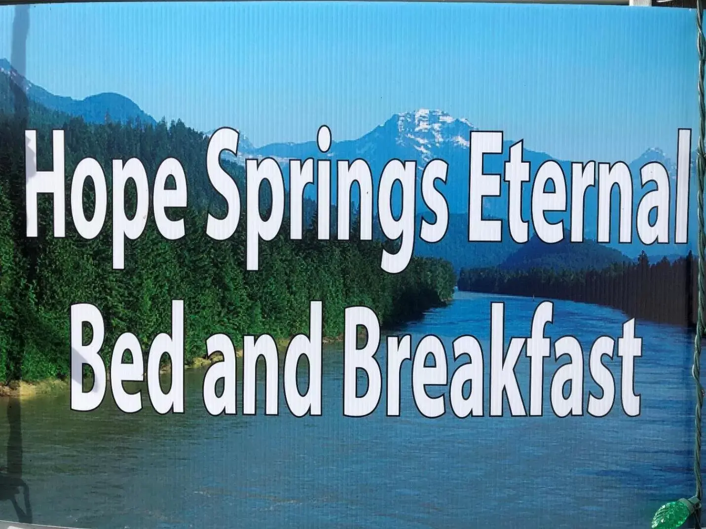 Property Logo/Sign in Hope Springs Eternal Bed and Breakfast