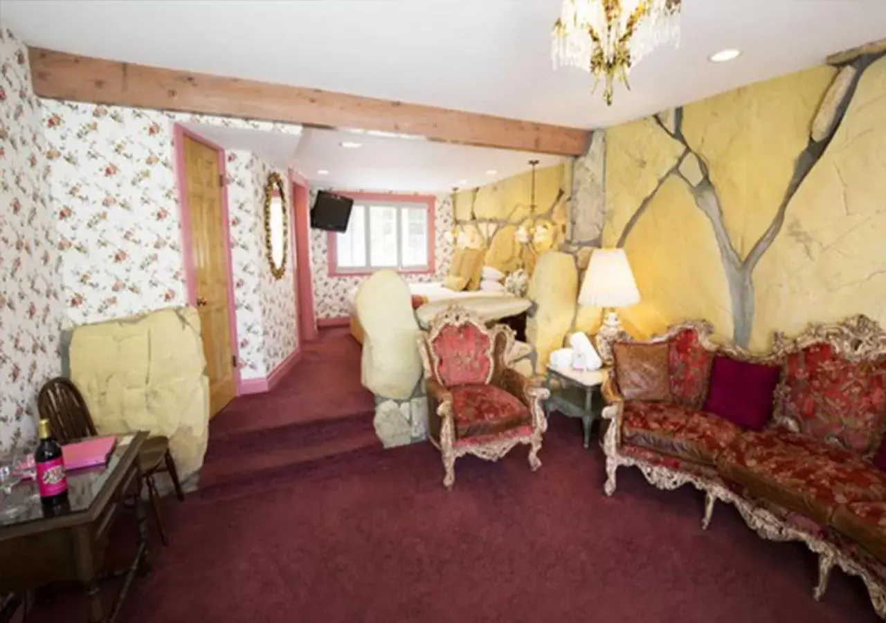 Seating Area in Madonna Inn