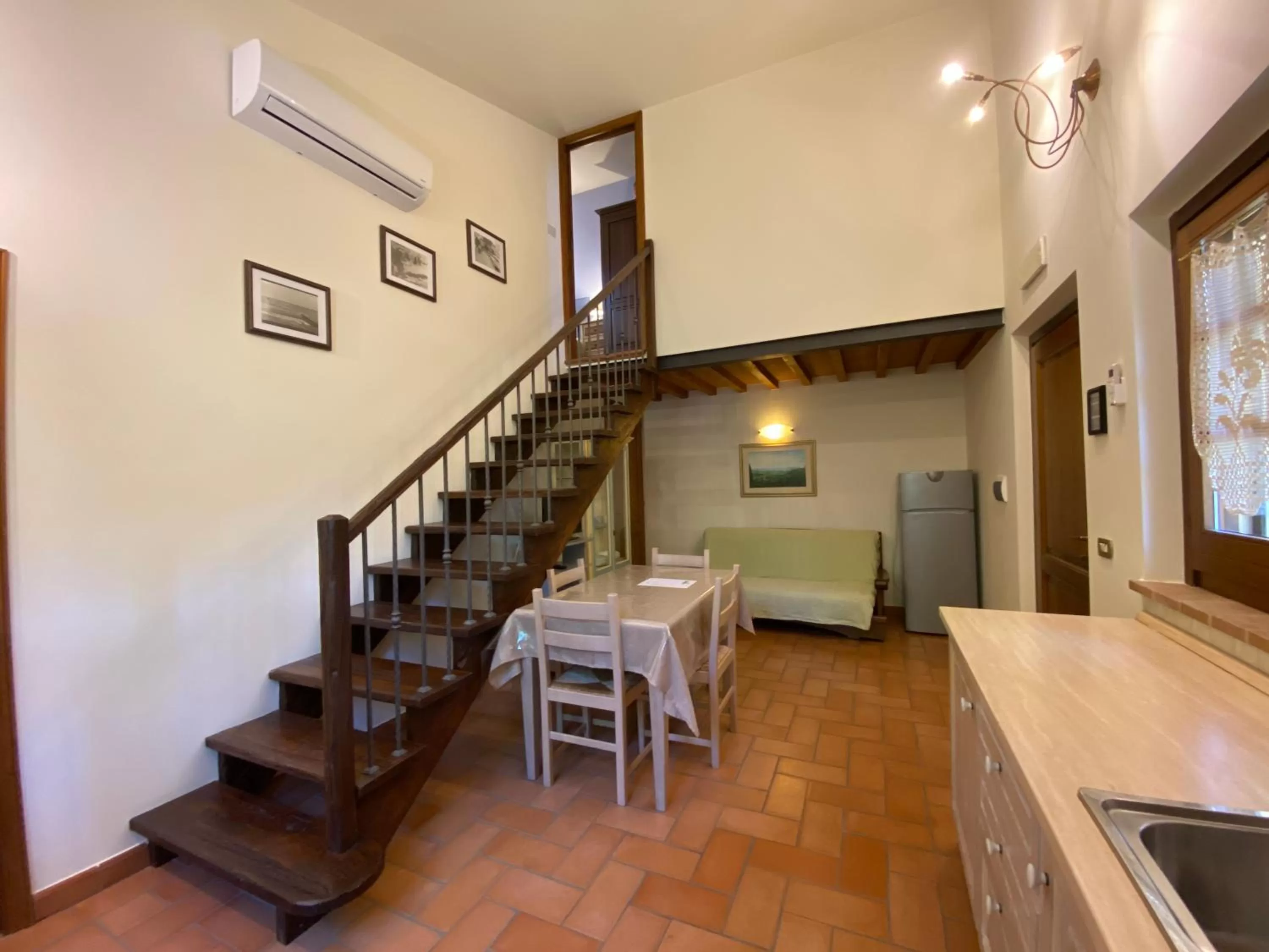 Living room, Dining Area in Tenuta Badia '99
