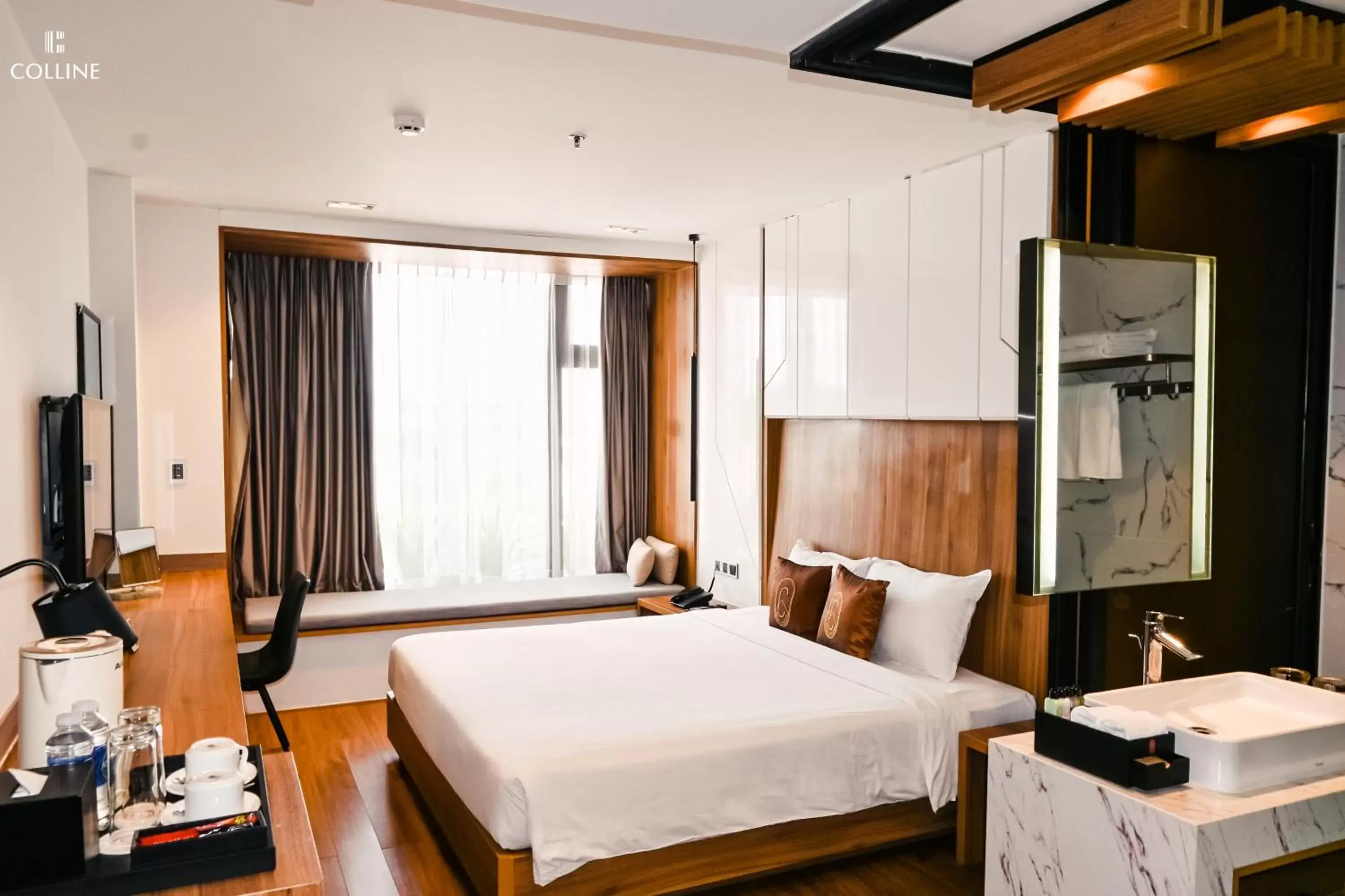 View (from property/room), Bed in Colline Dalat View (from property/room), Bed in Colline Dalat