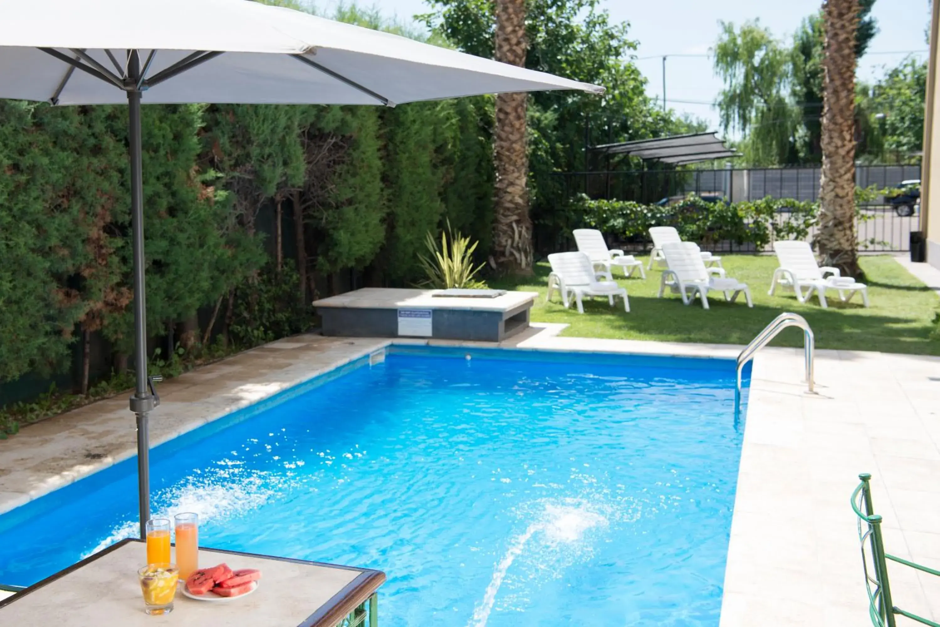 Pool view in Hathor Hotels Mendoza Pool view in Hathor Hotels Mendoza