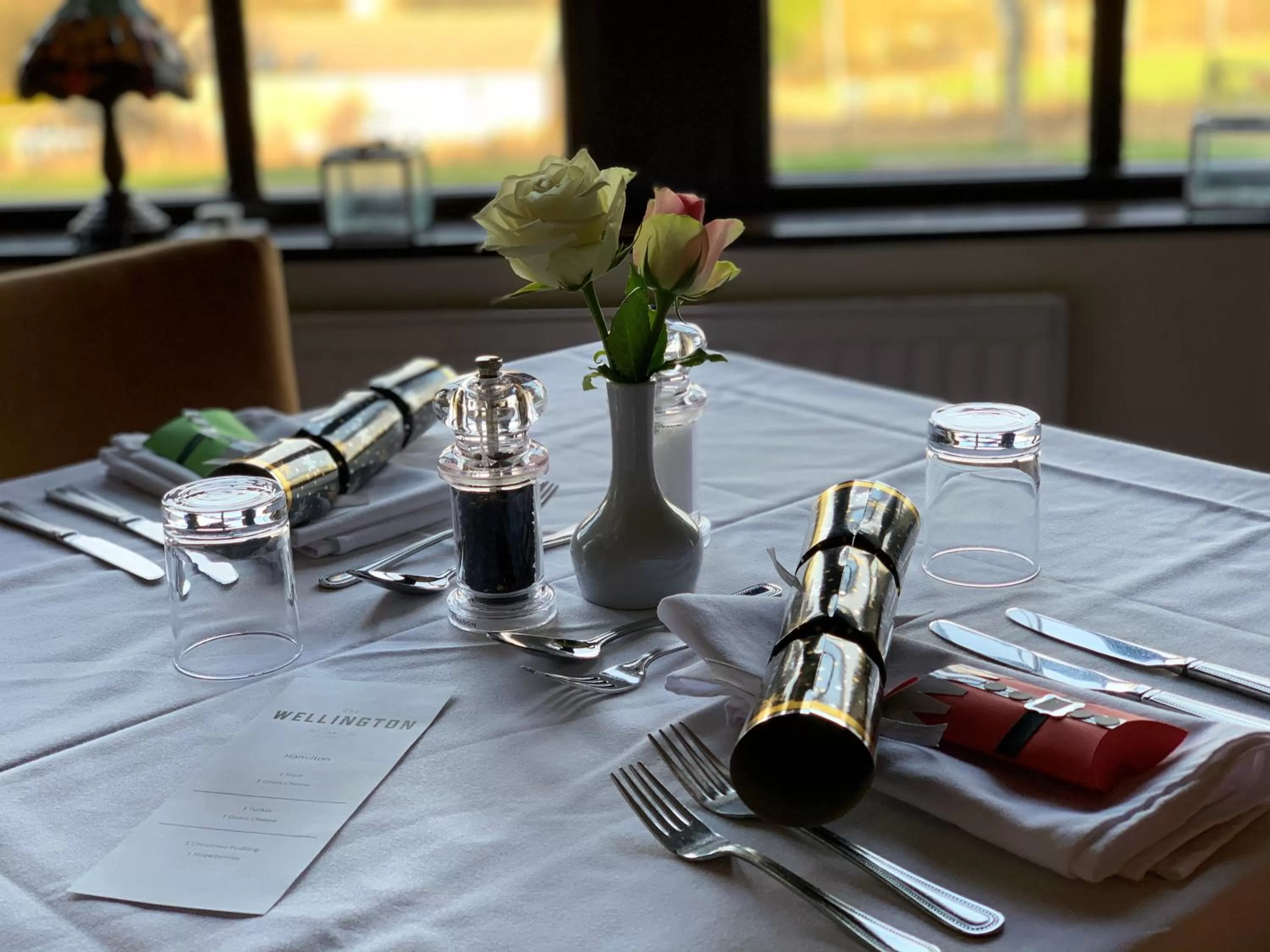 Dining area in Wellington Inn
