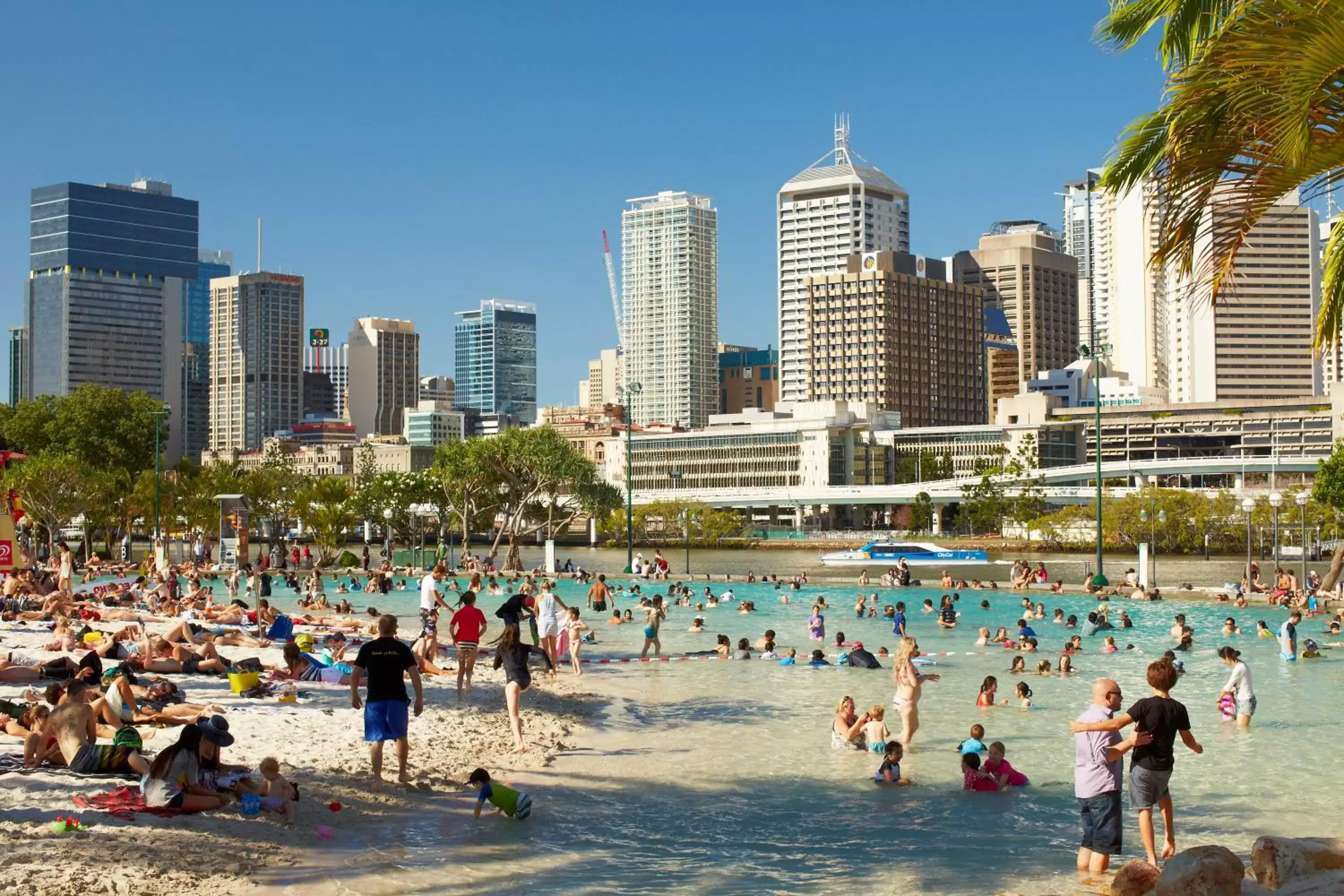 Nearby landmark, Beach in Brisbane One Apartments by CLLIX