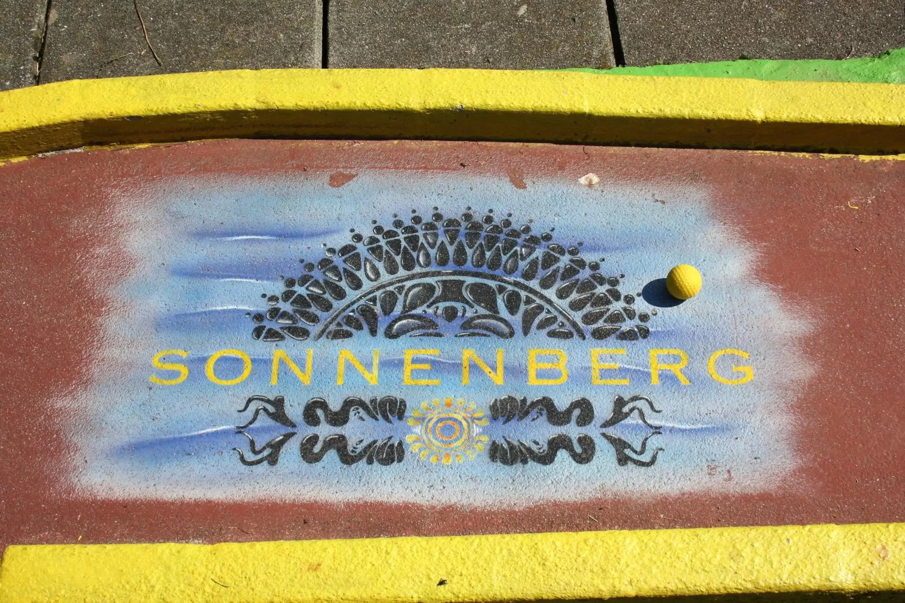 Minigolf, Property Logo/Sign in Hotel Sonnenberg