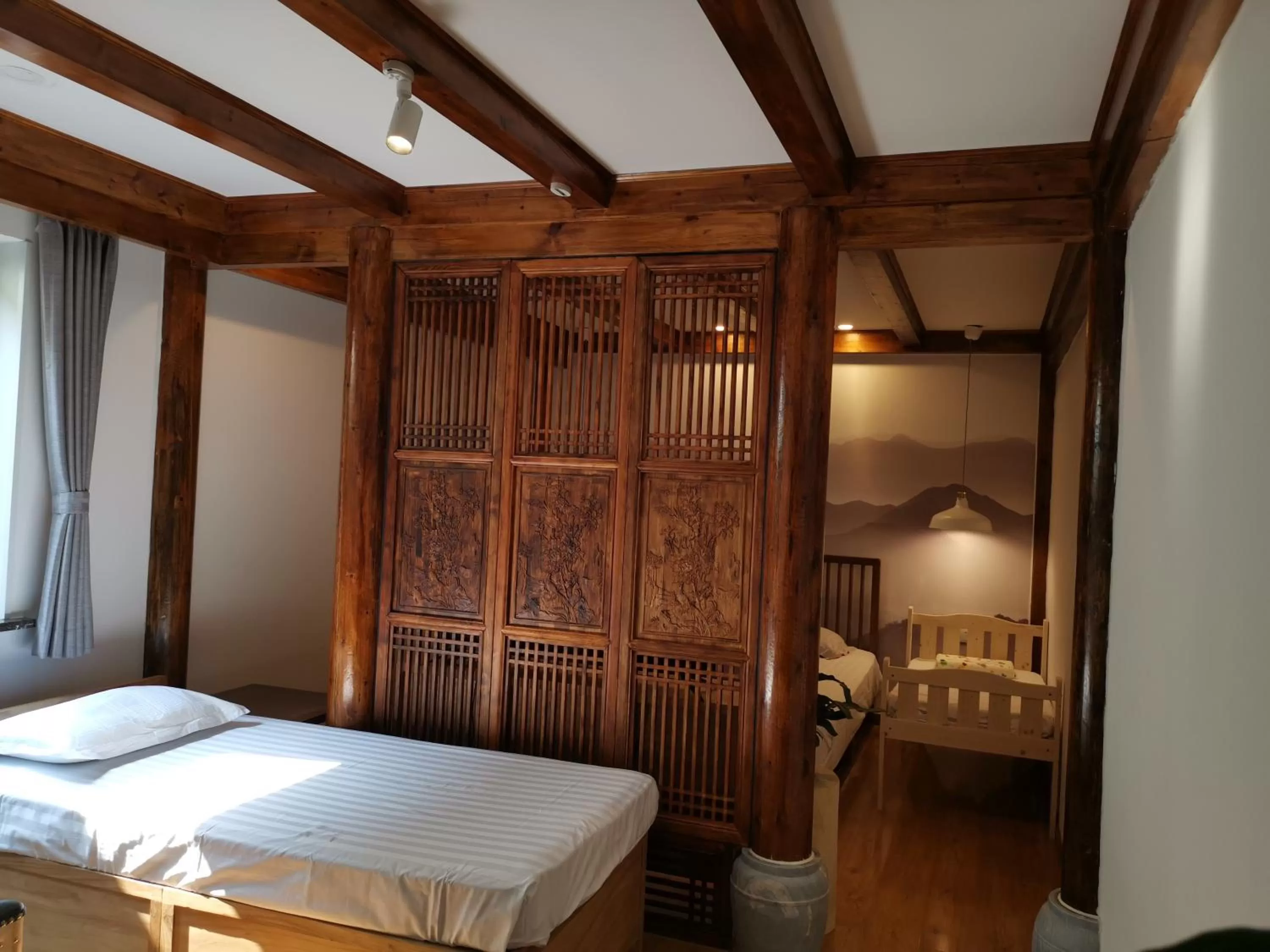 Bed in Beijing Downtown Travelotel