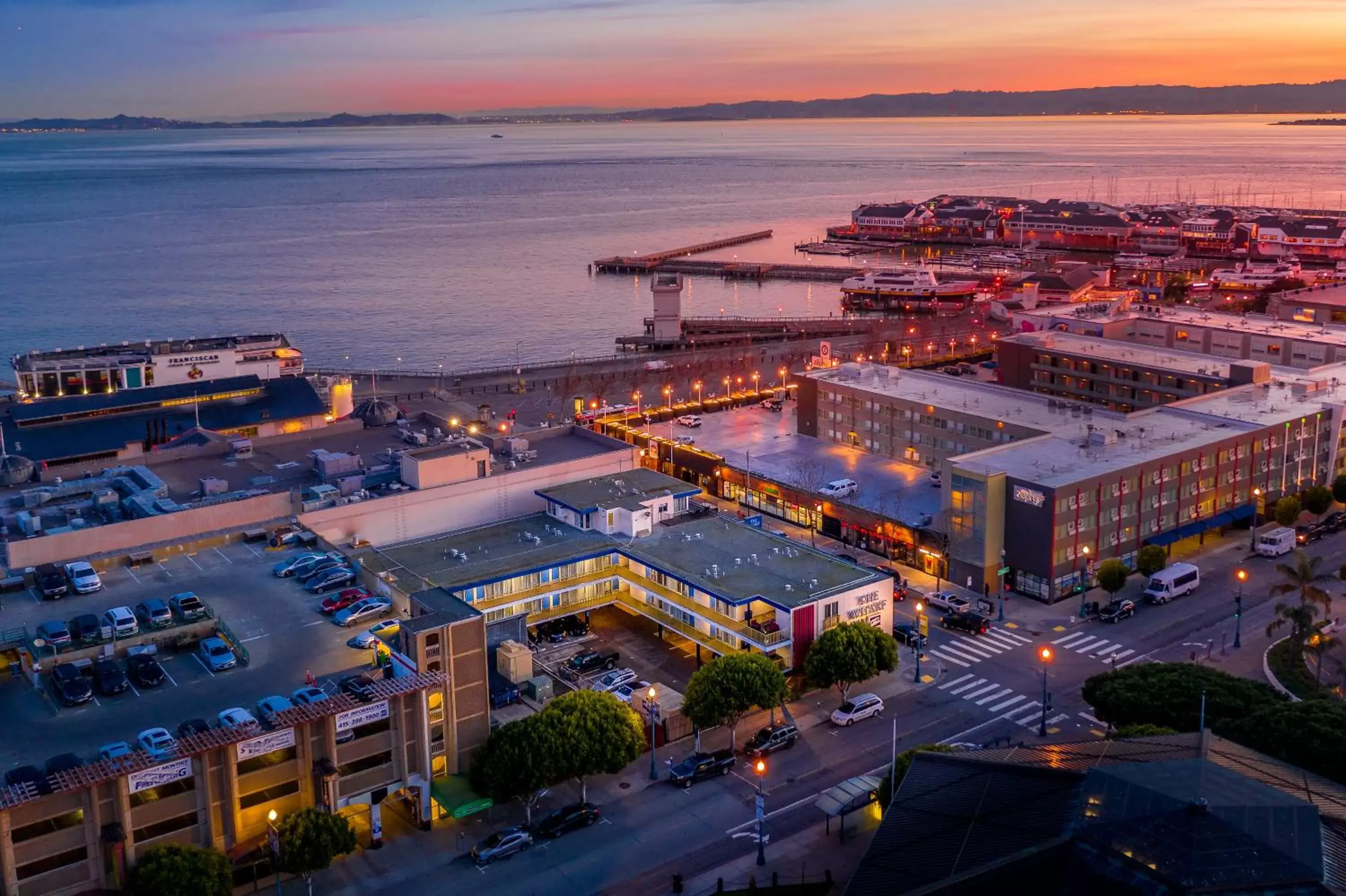 Bird's-eye View in The Wharf Inn