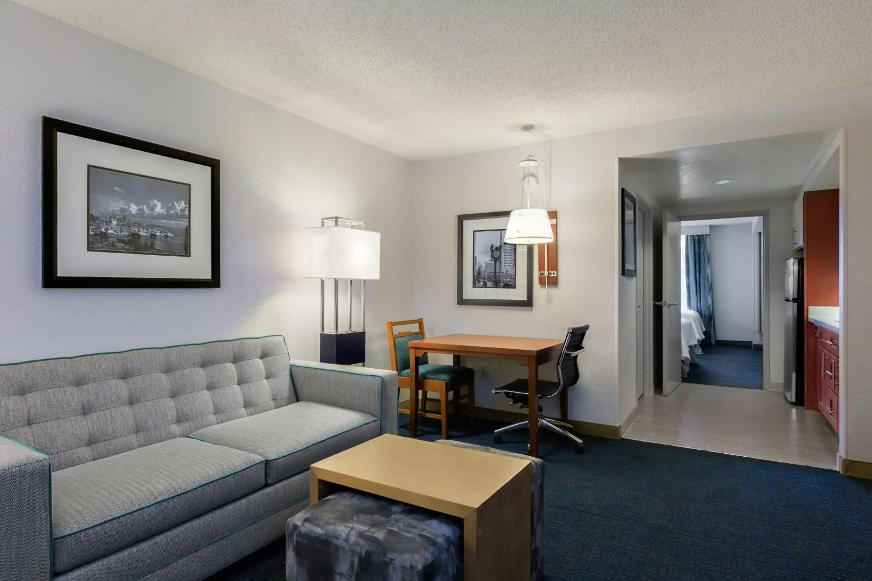 Bedroom, Seating Area in Homewood Suites by Hilton Seattle Downtown