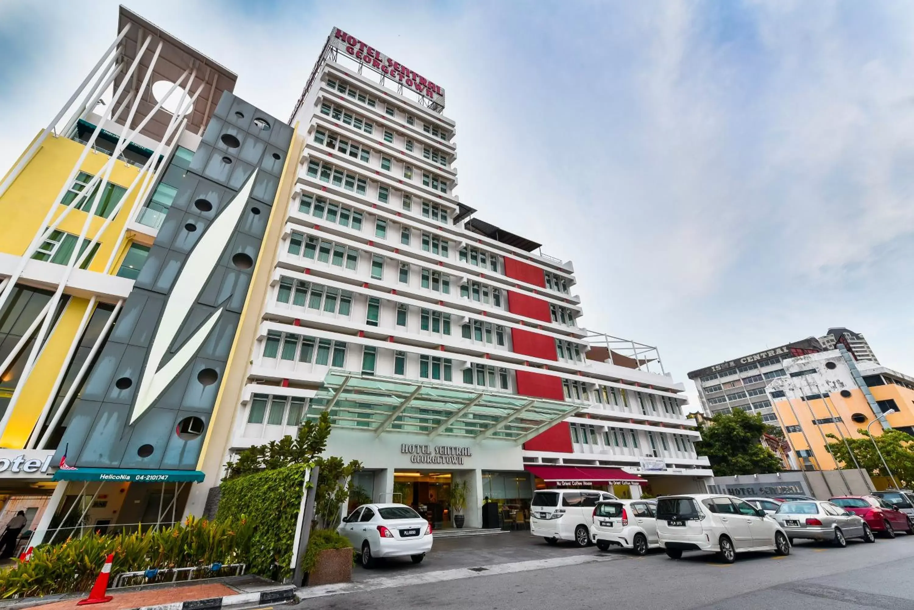 Facade/entrance, Property Building in Hotel Sentral Georgetown @ City Centre