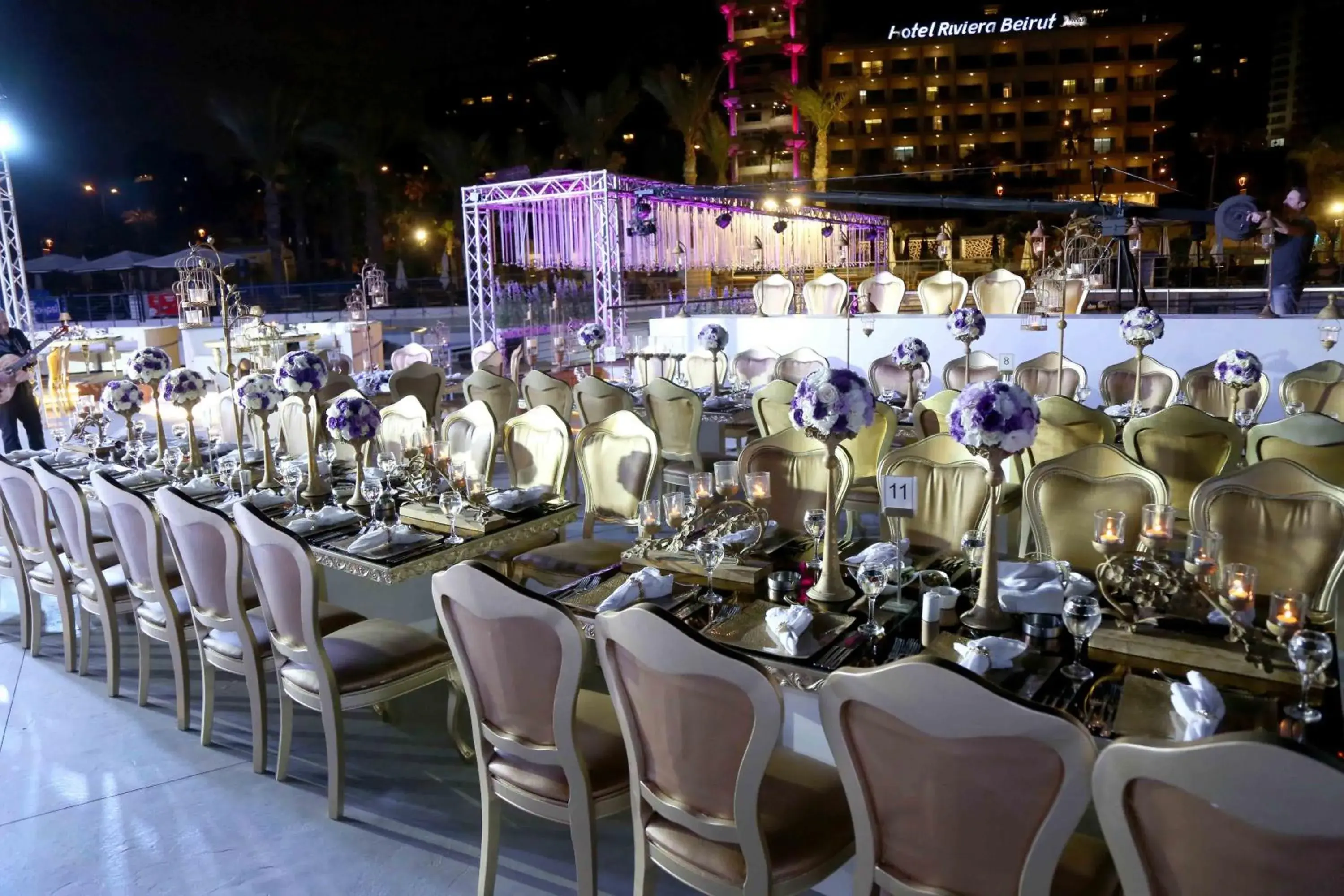 Banquet/Function facilities, Banquet Facilities in Riviera Hotel and Beach Lounge, Beirut