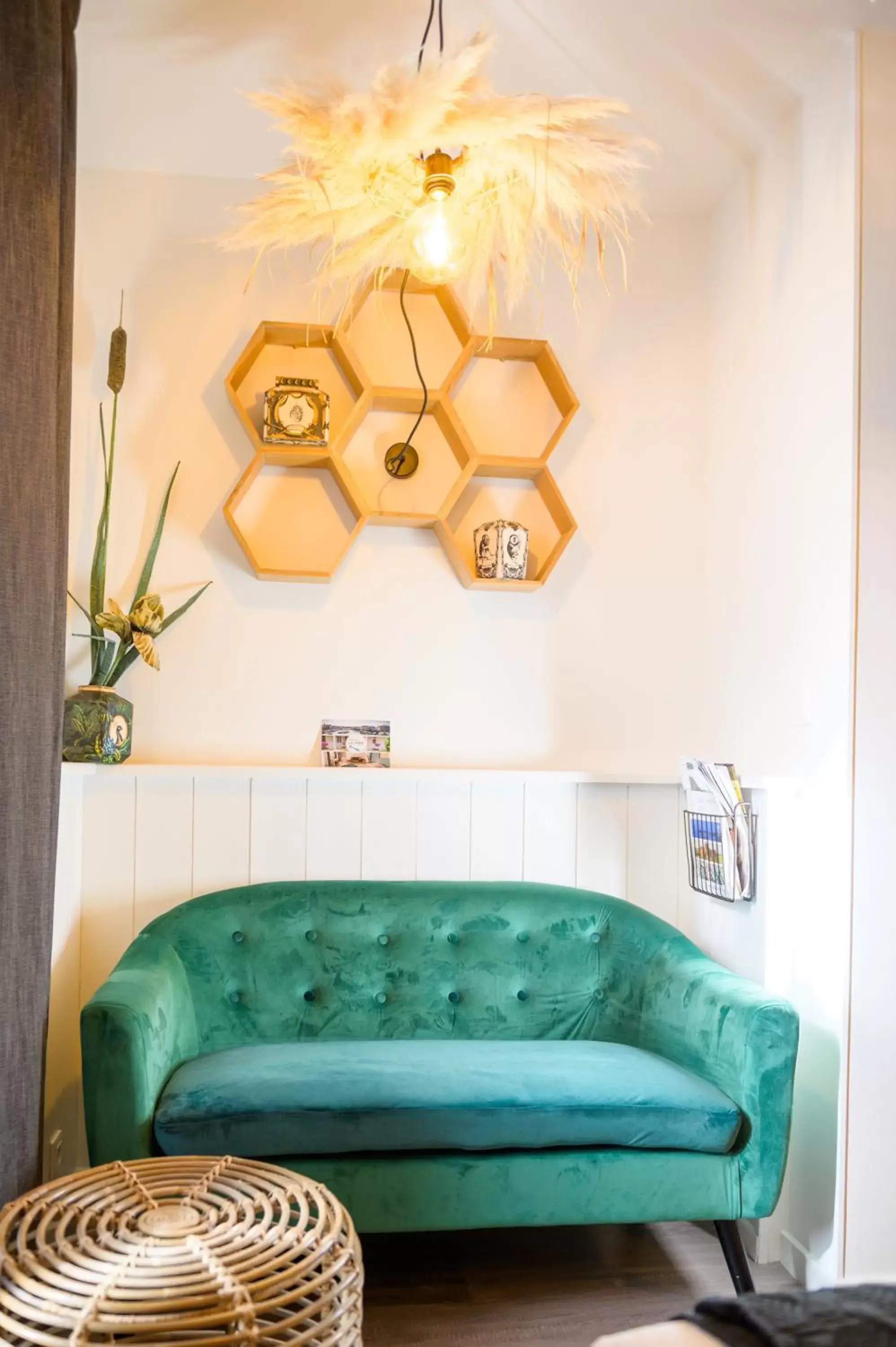 Decorative detail, Seating Area in Hôtel La Jetée