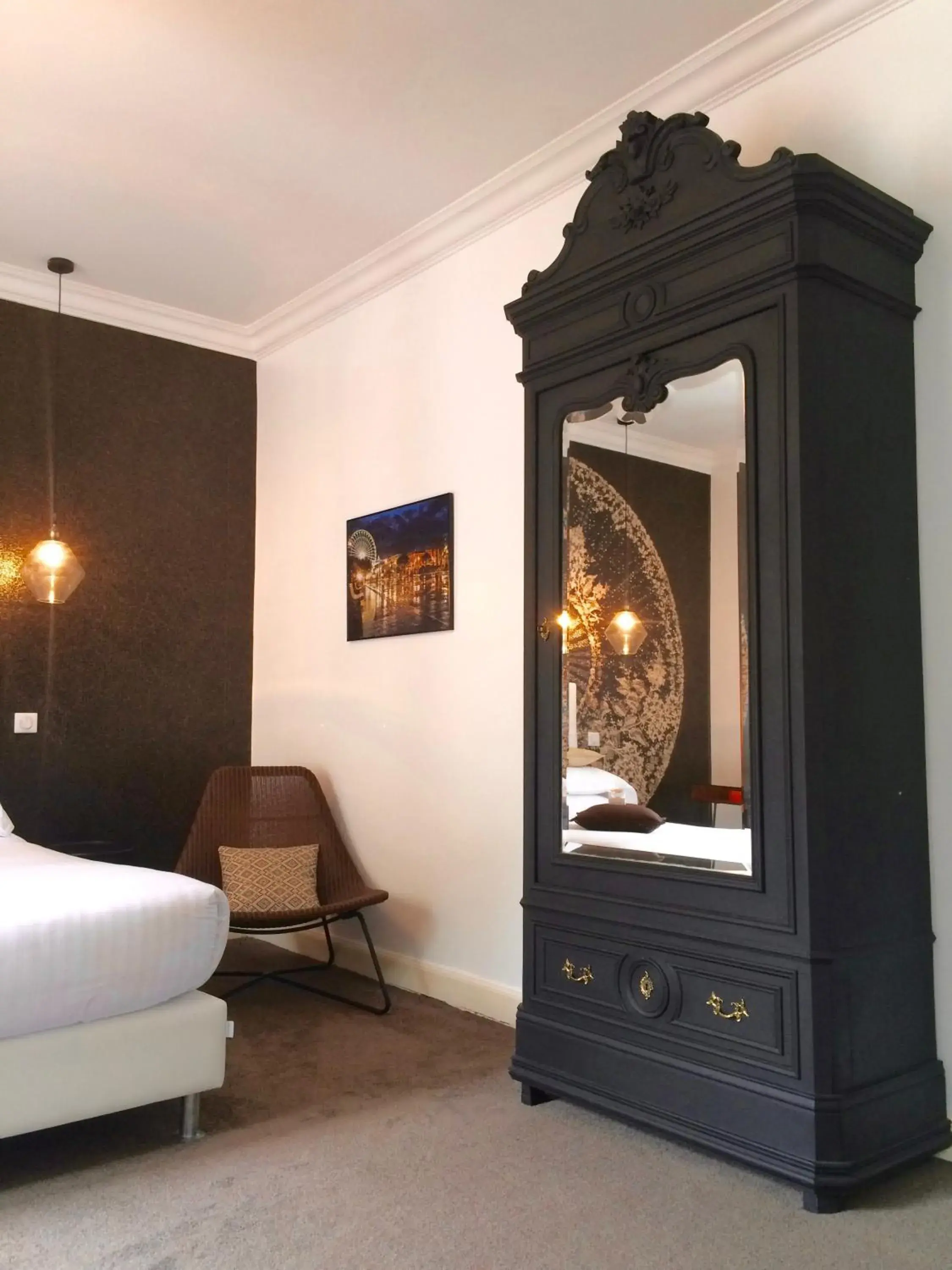 Bathroom, Seating Area in Hotel Villa Rose