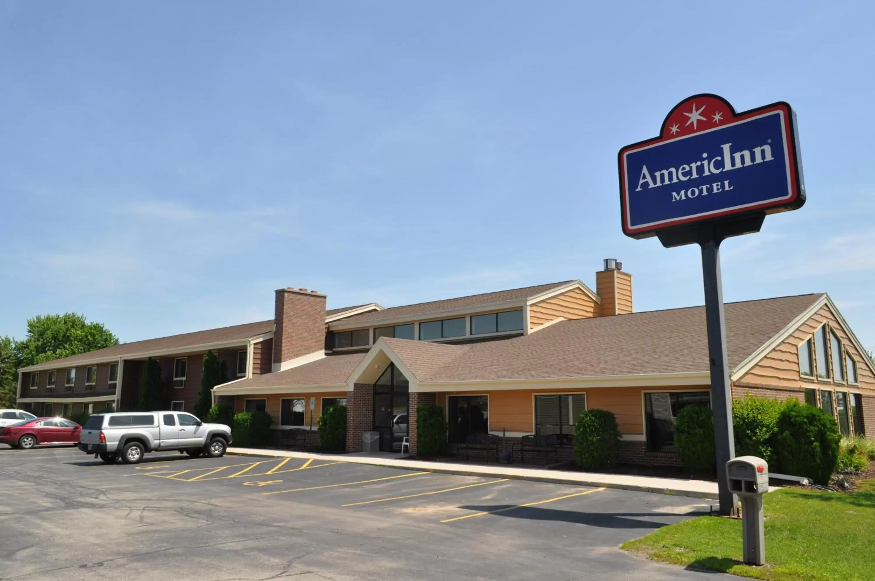 Property Building in AmericInn by Wyndham Plymouth