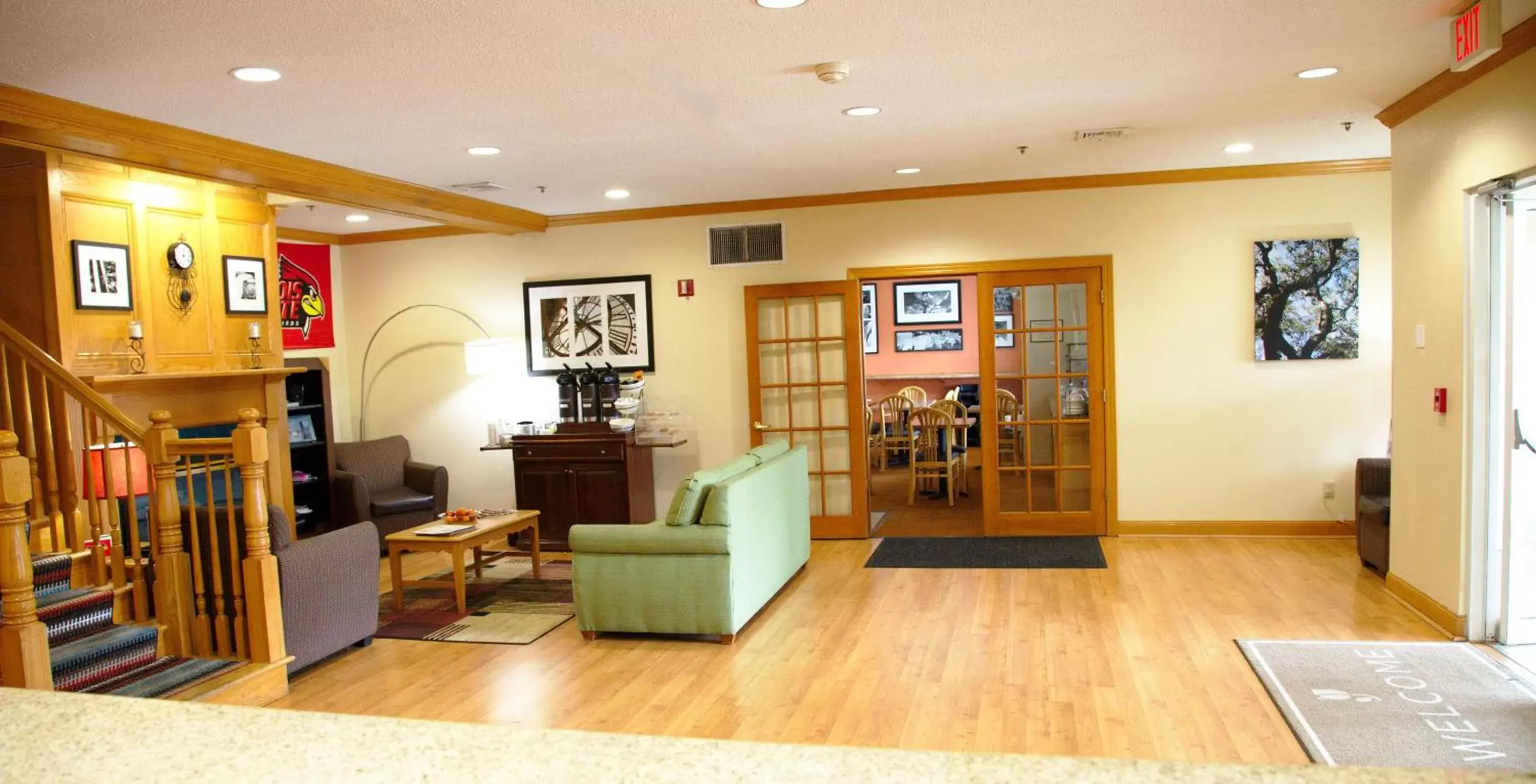 Lobby or reception, Lobby/Reception in Country Inn & Suites by Radisson, Bloomington-Normal West, IL