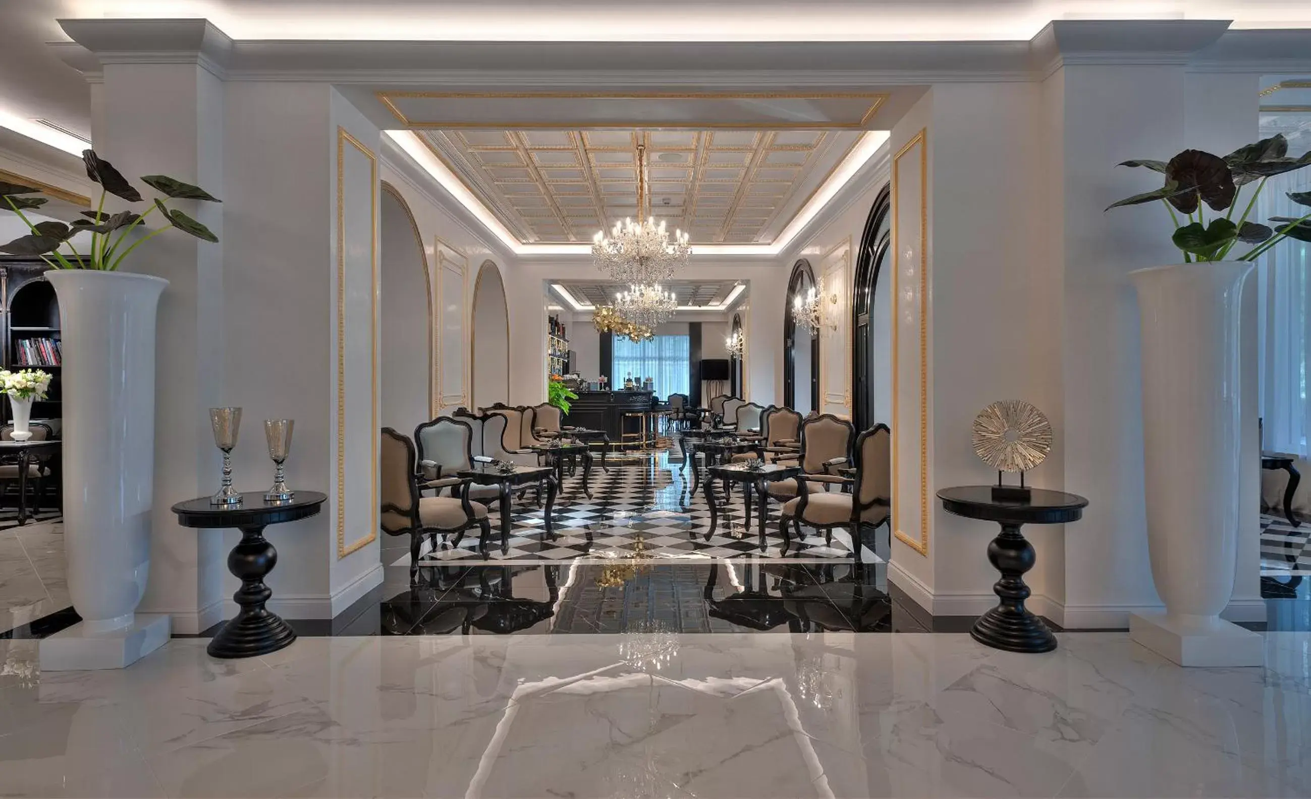Lobby or reception, Restaurant/Places to Eat in Hotel Premiere Abano