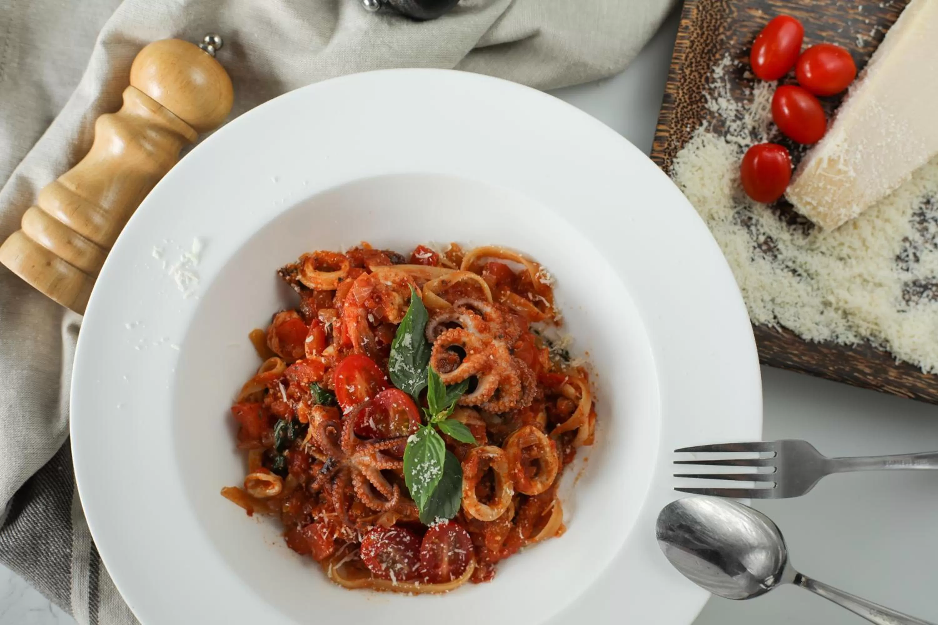 Food close-up in White Boutique Hotel and Residences