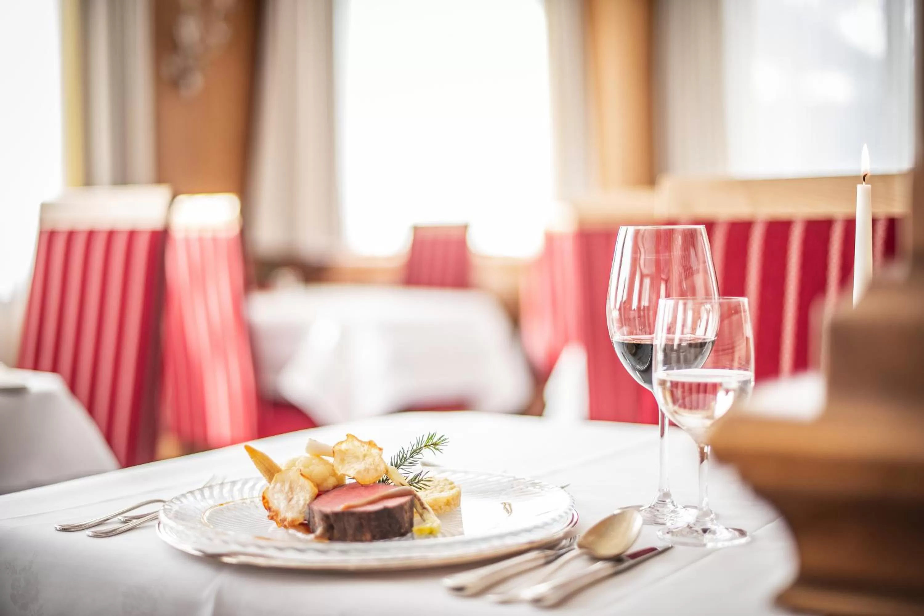 Food and drinks in Hotel Serles