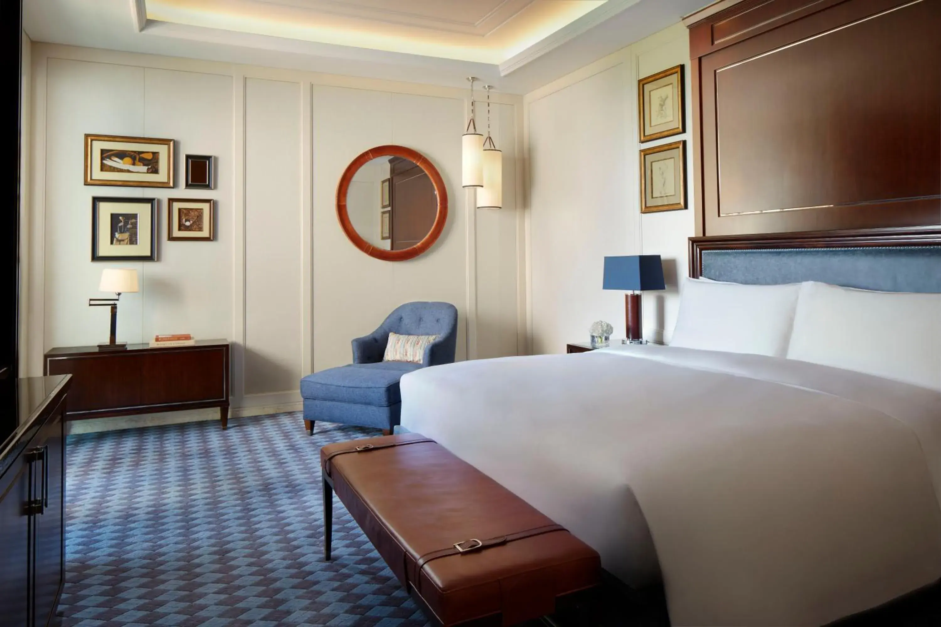 Bedroom, Bed in The Ritz-Carlton, Haikou