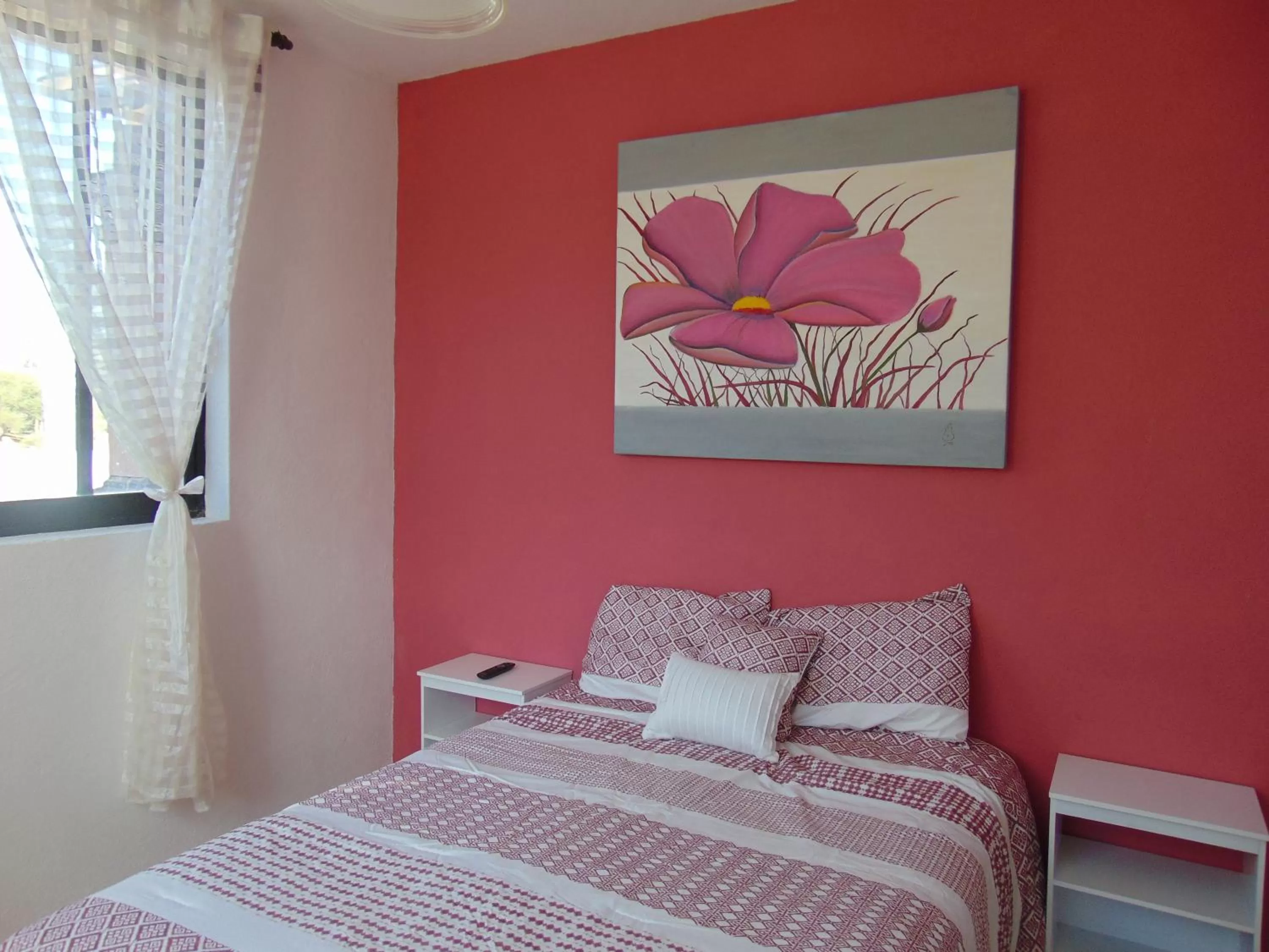 Bed in Hotel Feregrino