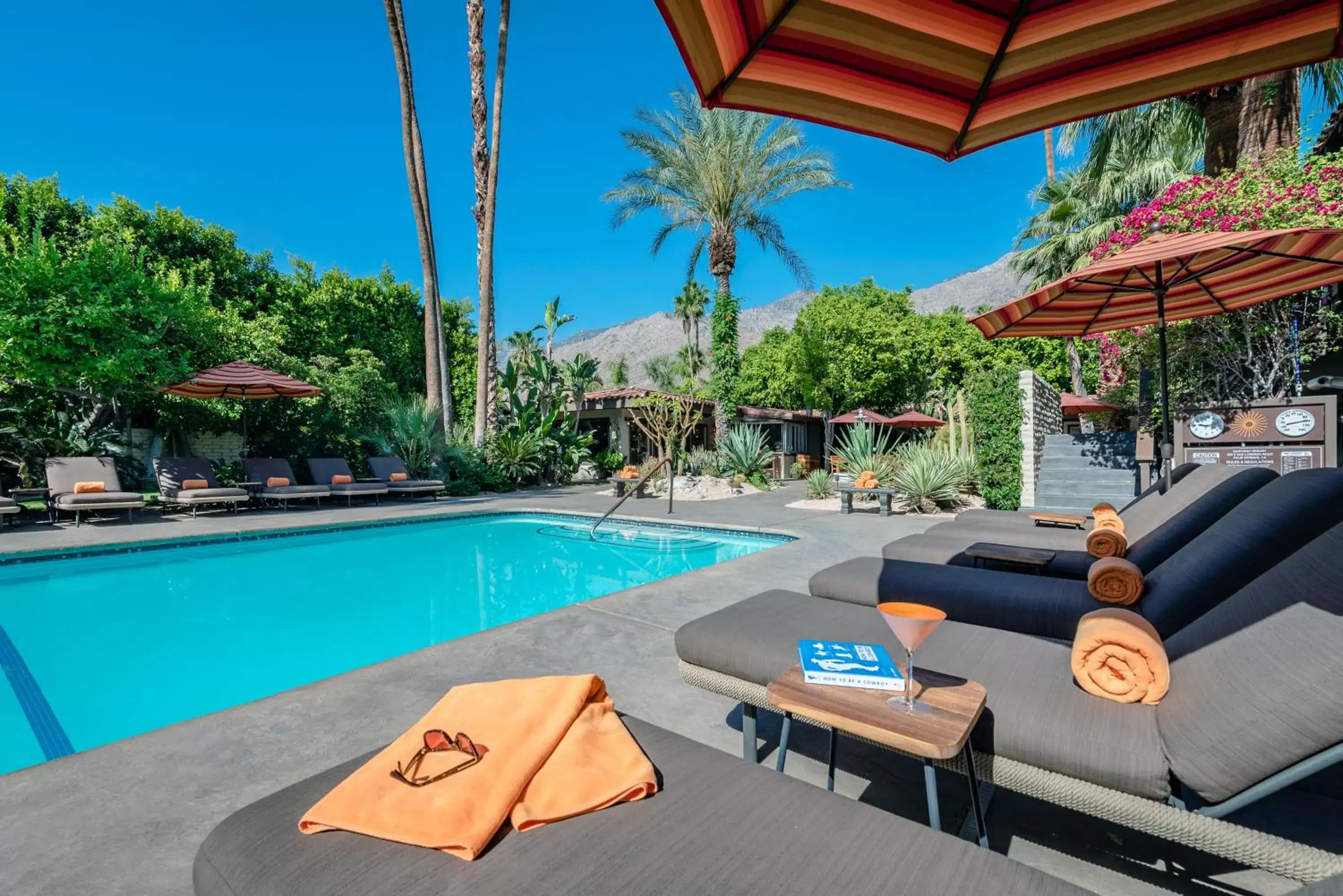 Swimming Pool in Santiago Resort - Palm Springs Premier Gay Men’s Resort