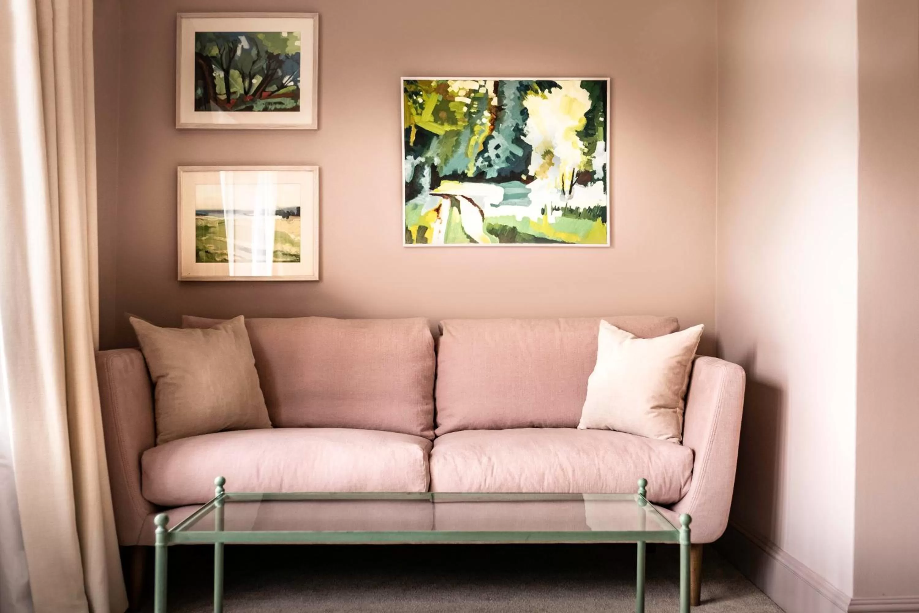 Seating area in The Crown Inn