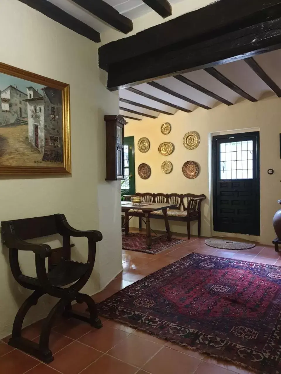 Facade/entrance in Casa San Roque