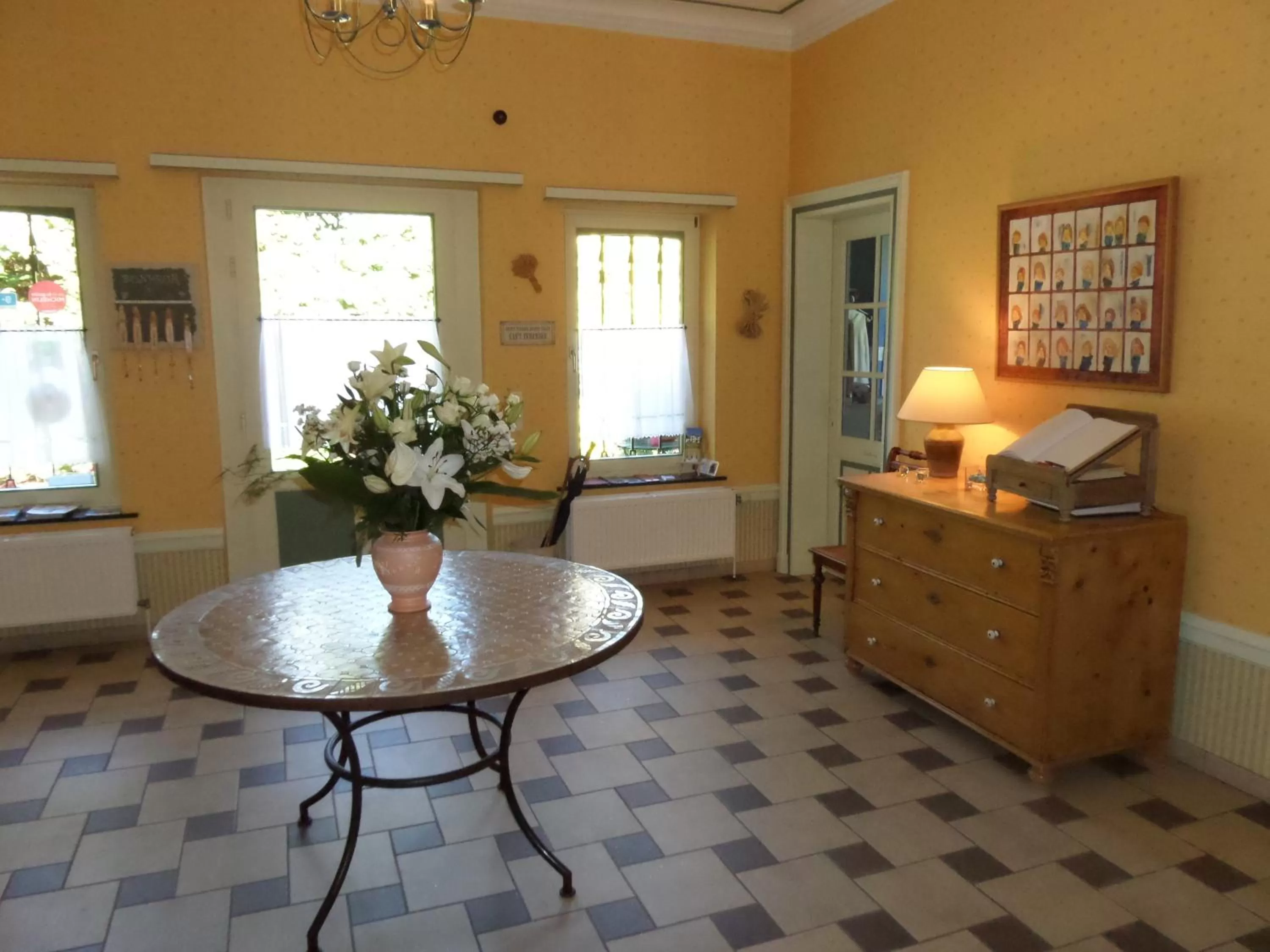 Lobby or reception in L'Étape Fagnarde - Bed, Breakfast & Sauna