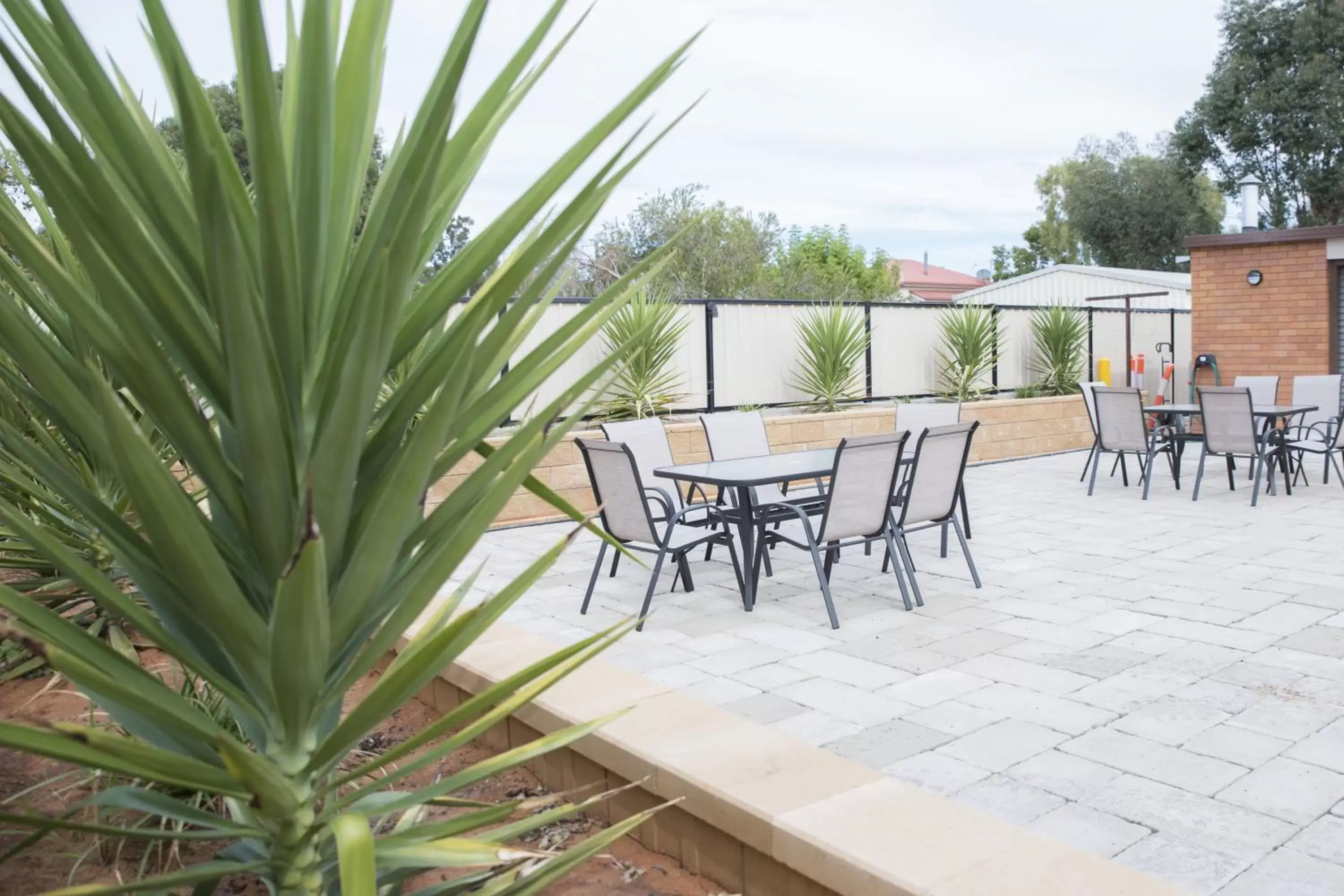 Patio in Charleville Motel Patio in Charleville Motel