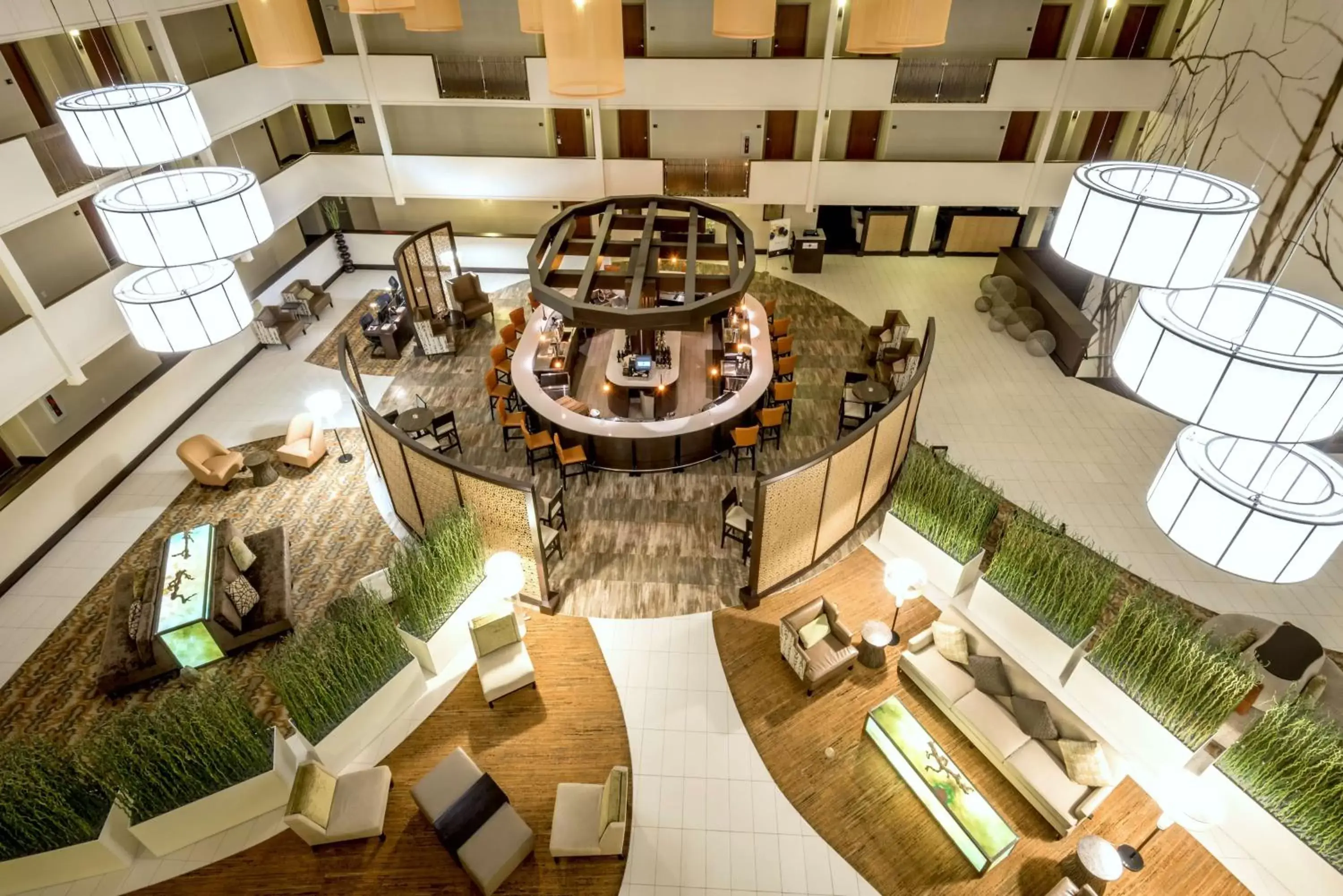 Lobby or reception in DoubleTree by Hilton Montgomery Downtown